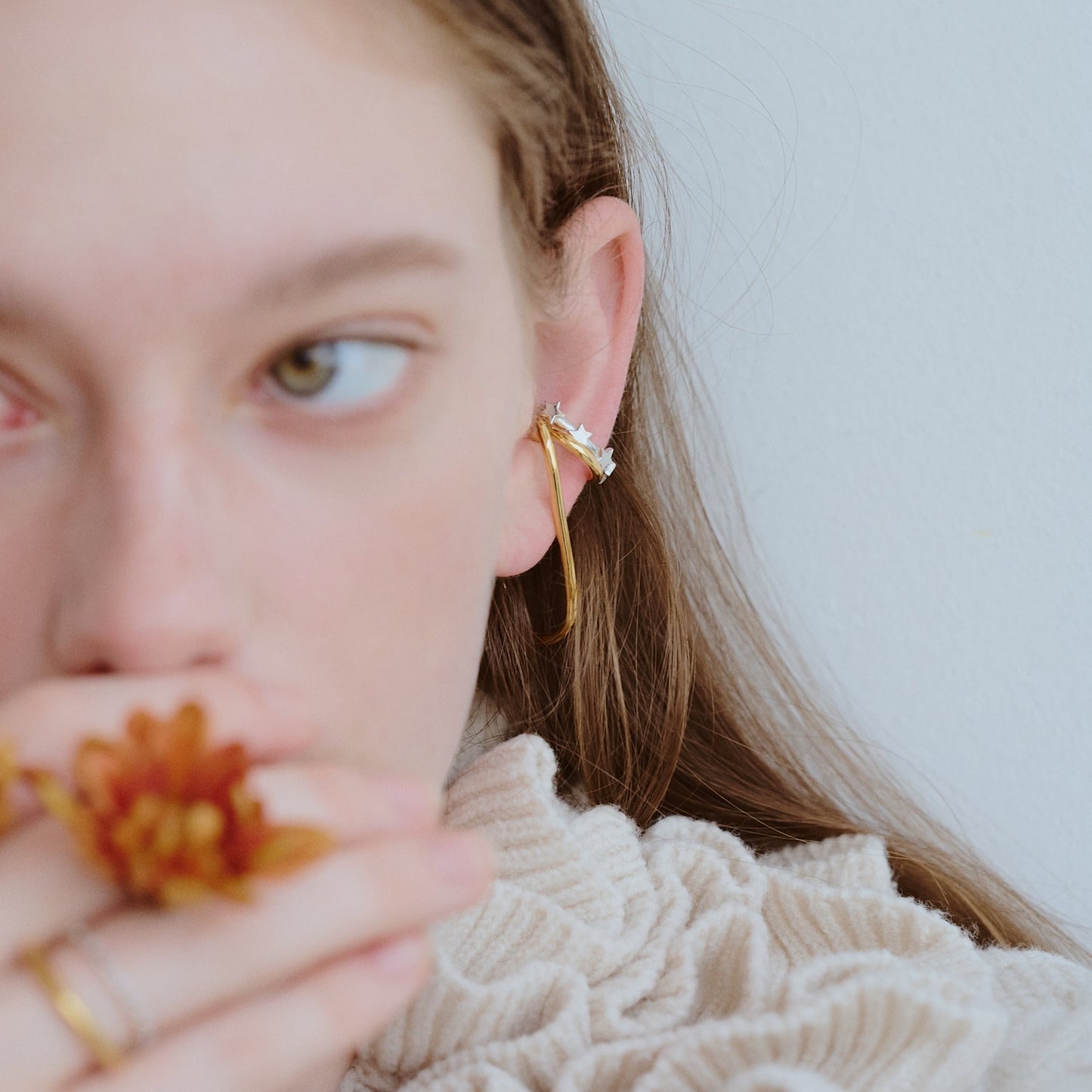 Hook&Drop Ear Cuff