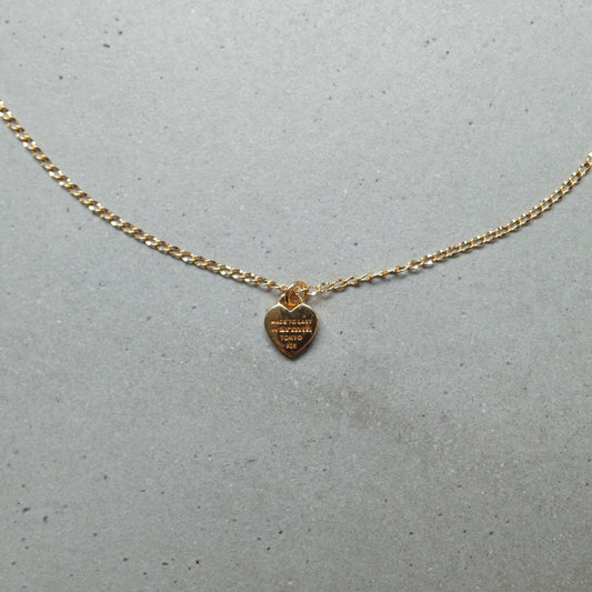 Heart Tag Necklace ネックレス - warmth