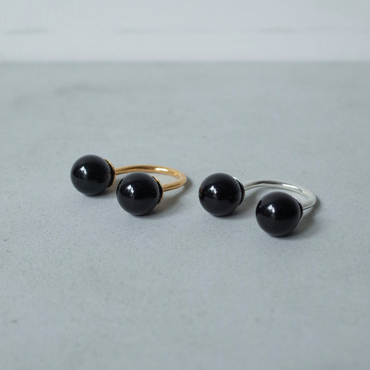 Onyx Open Ring