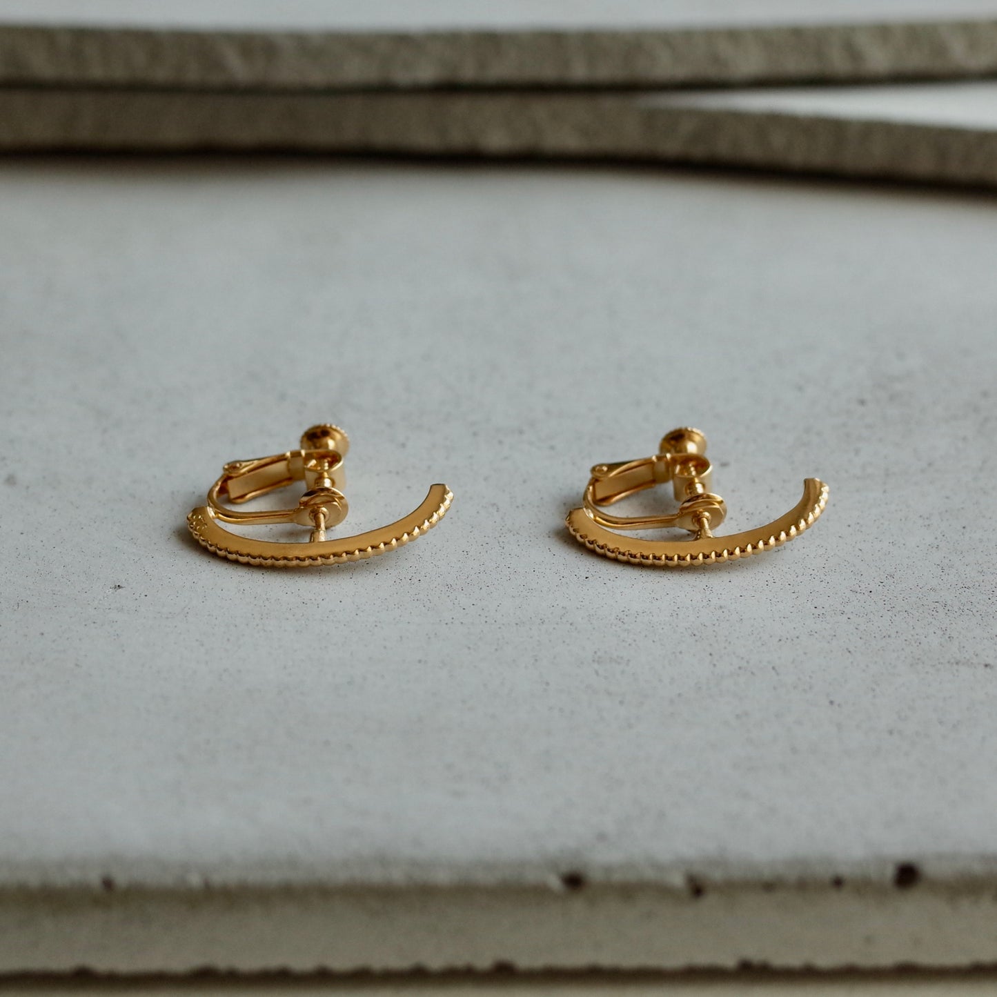 Milgrain Earring
