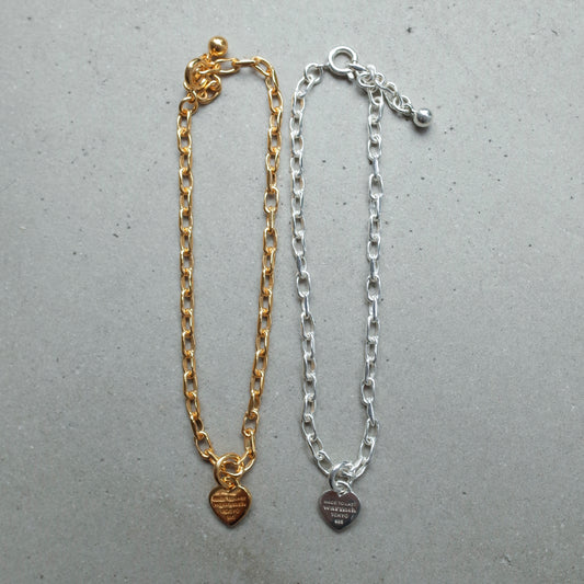 Heart Tag Bracelet ブレスレット - warmth