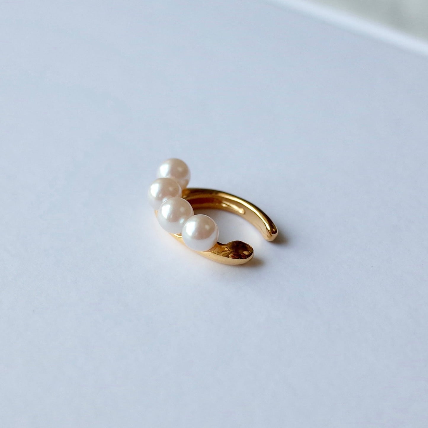 Quad Pearl HawkClaw Ear Cuff