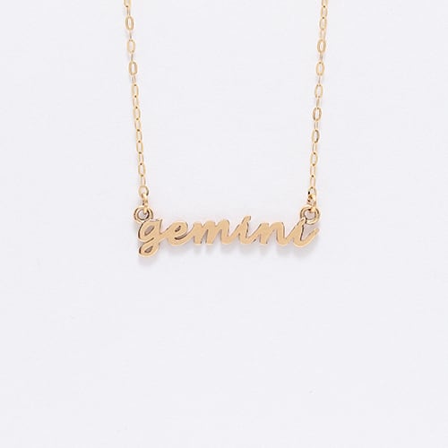 K10 Twelve Constellations Necklace