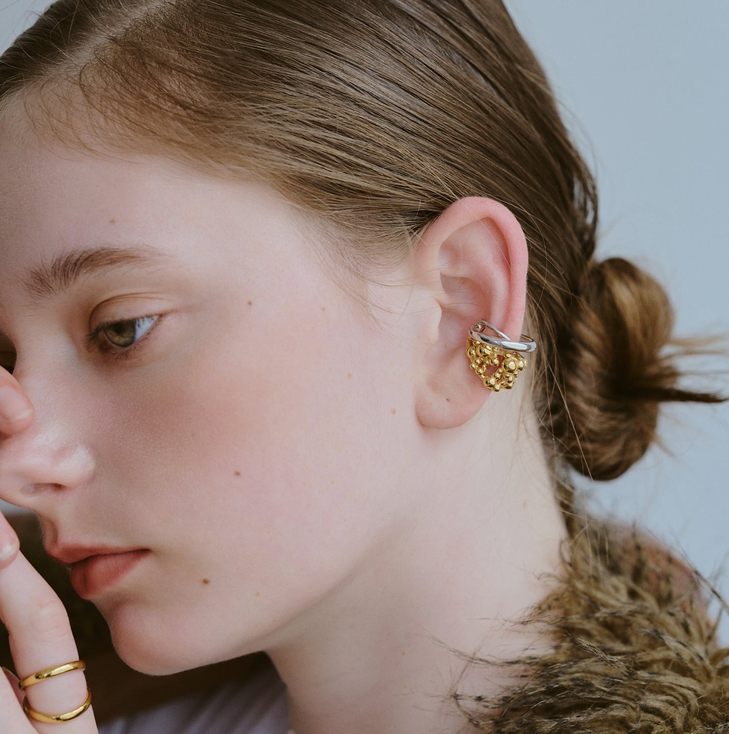 Bubble Form Ear Cuff