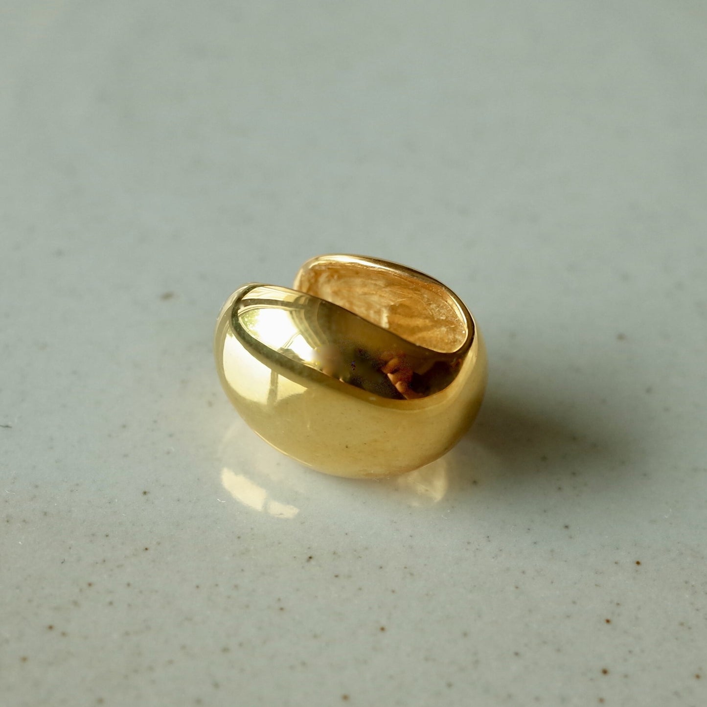 Large Round Shell Ear Cuff