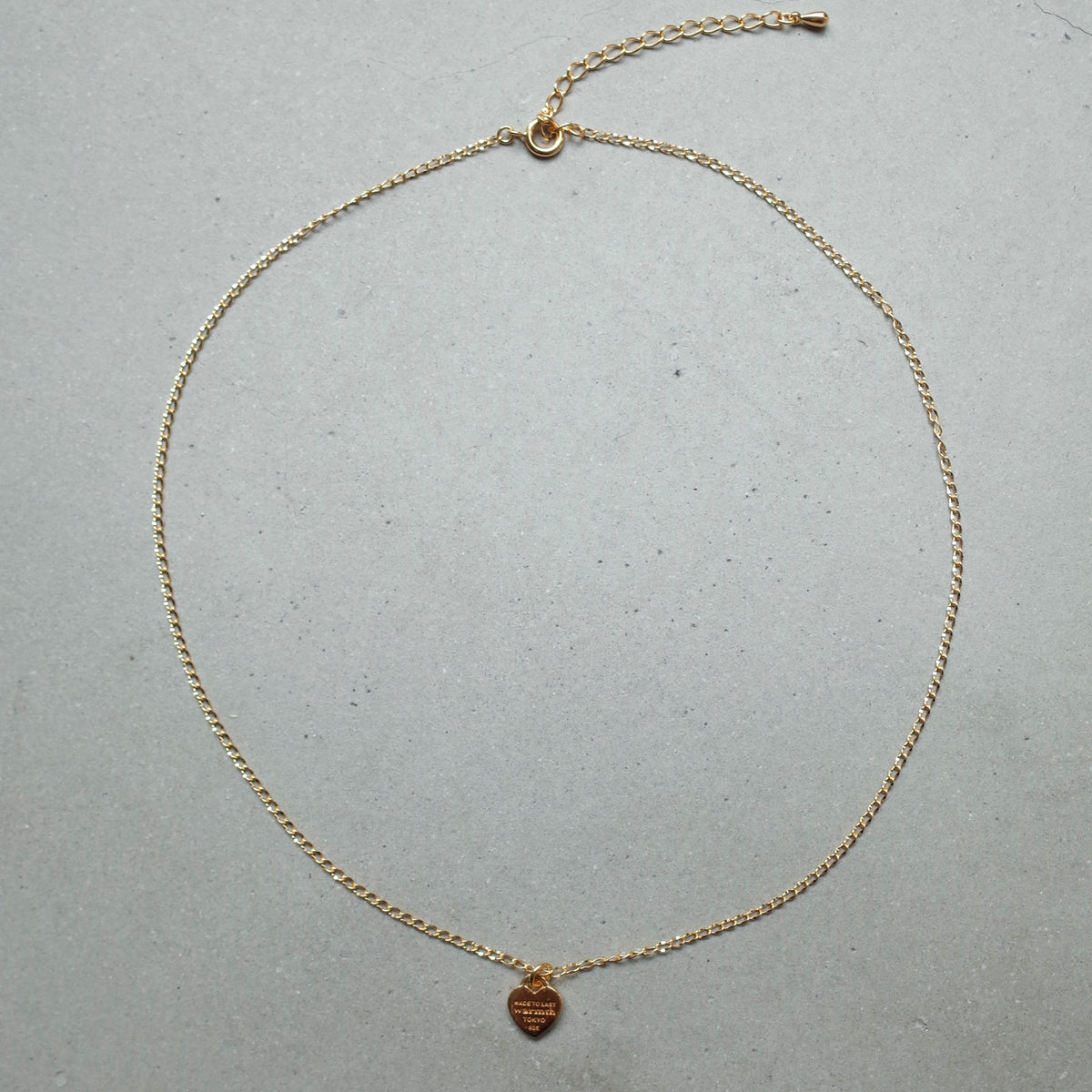 Heart Tag Necklace（ゴールド） ネックレス - warmth