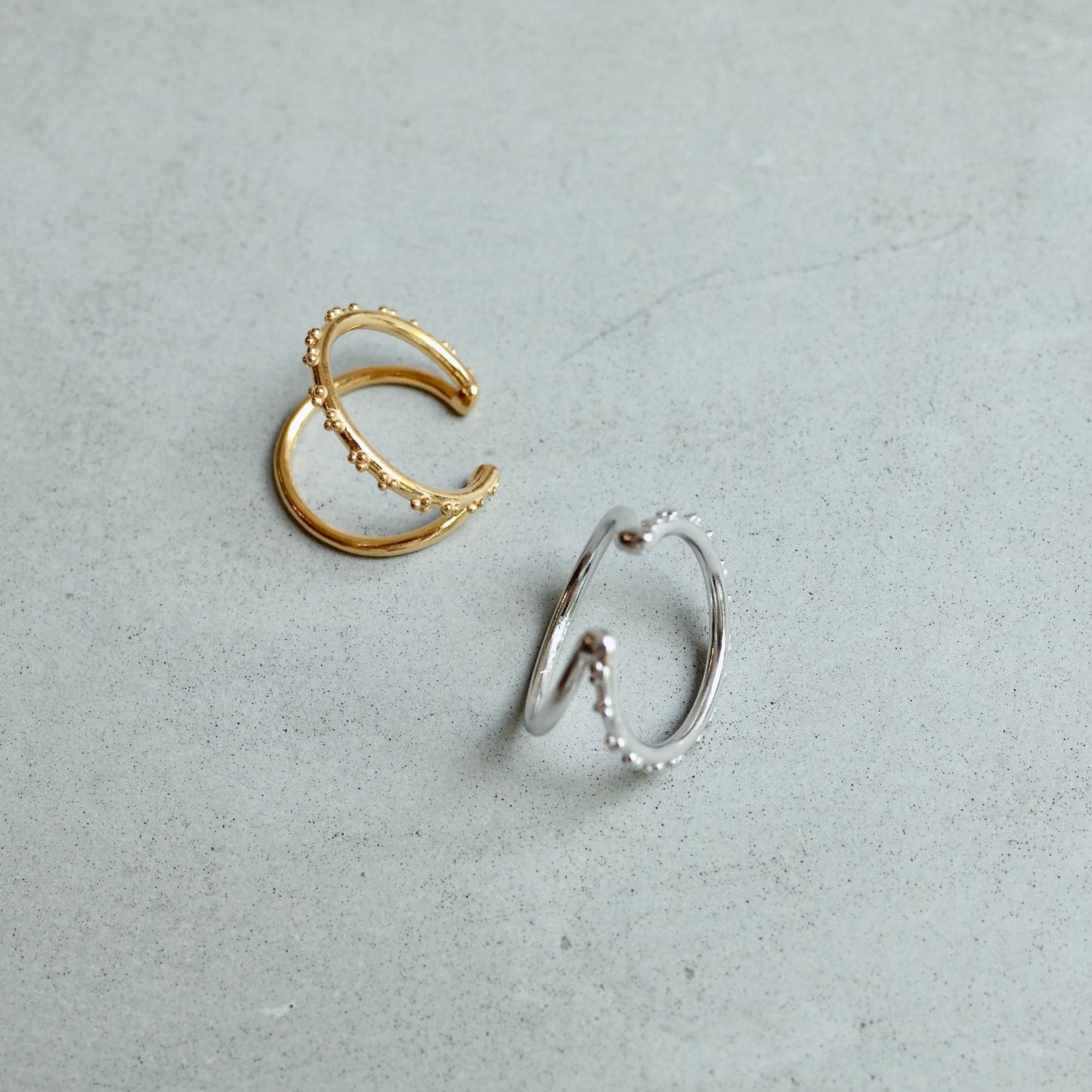 Two Strands Tsubu Ring