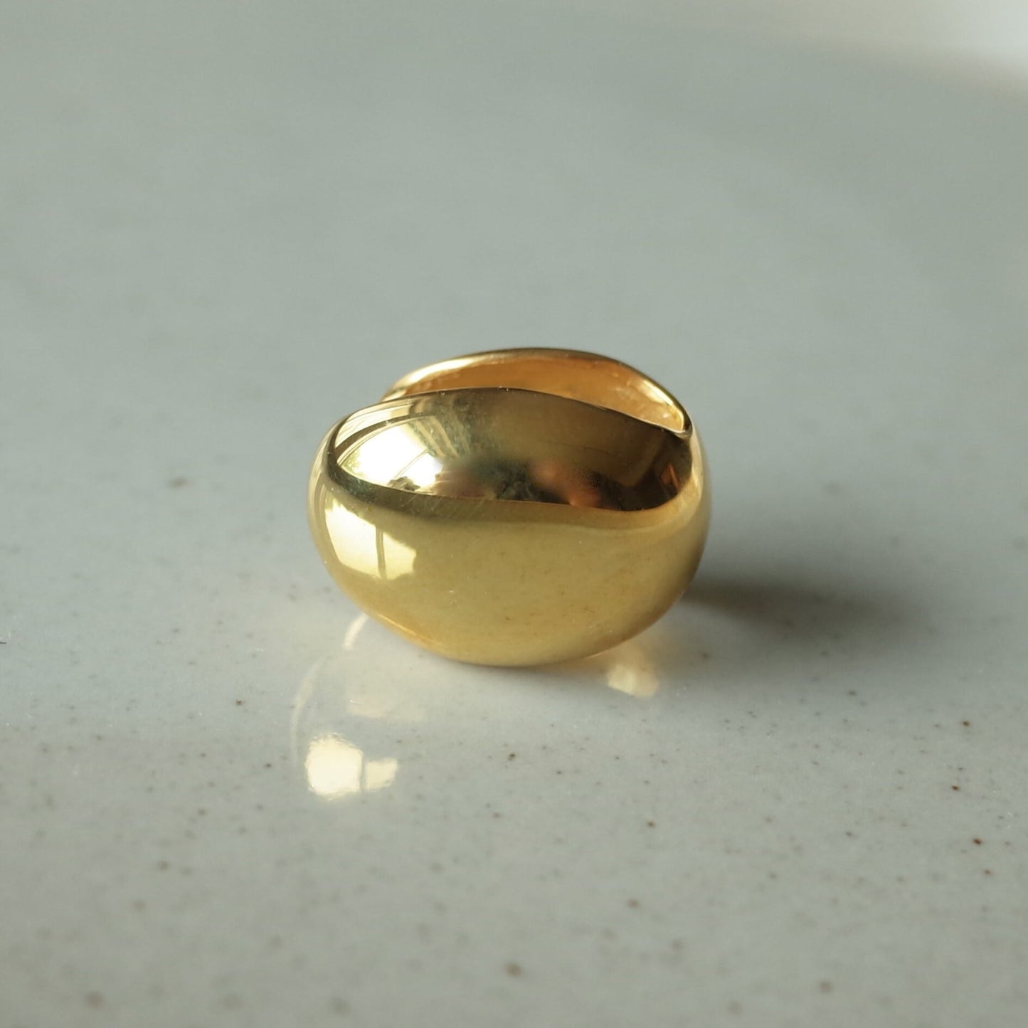 Large Round Shell Ear Cuff