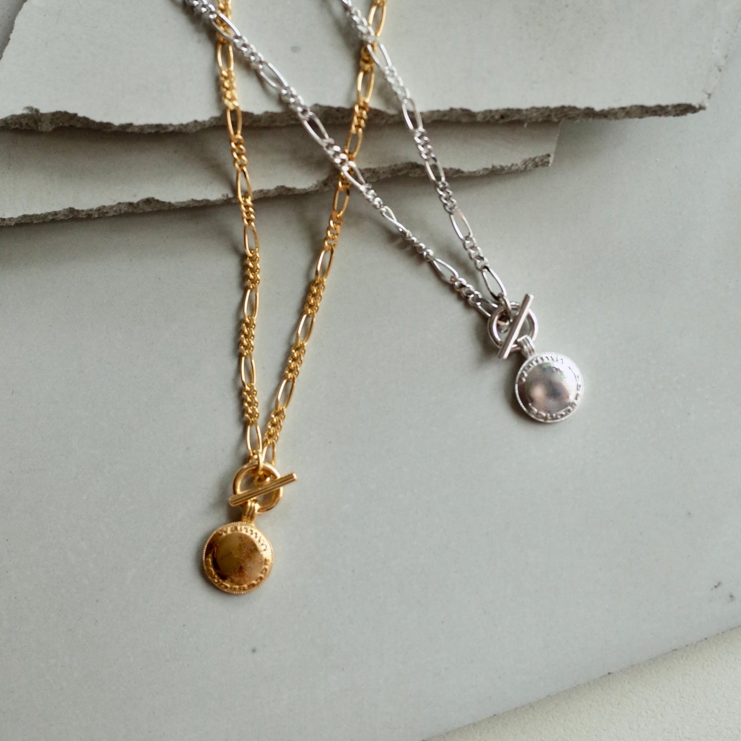 Coin Charm Necklace