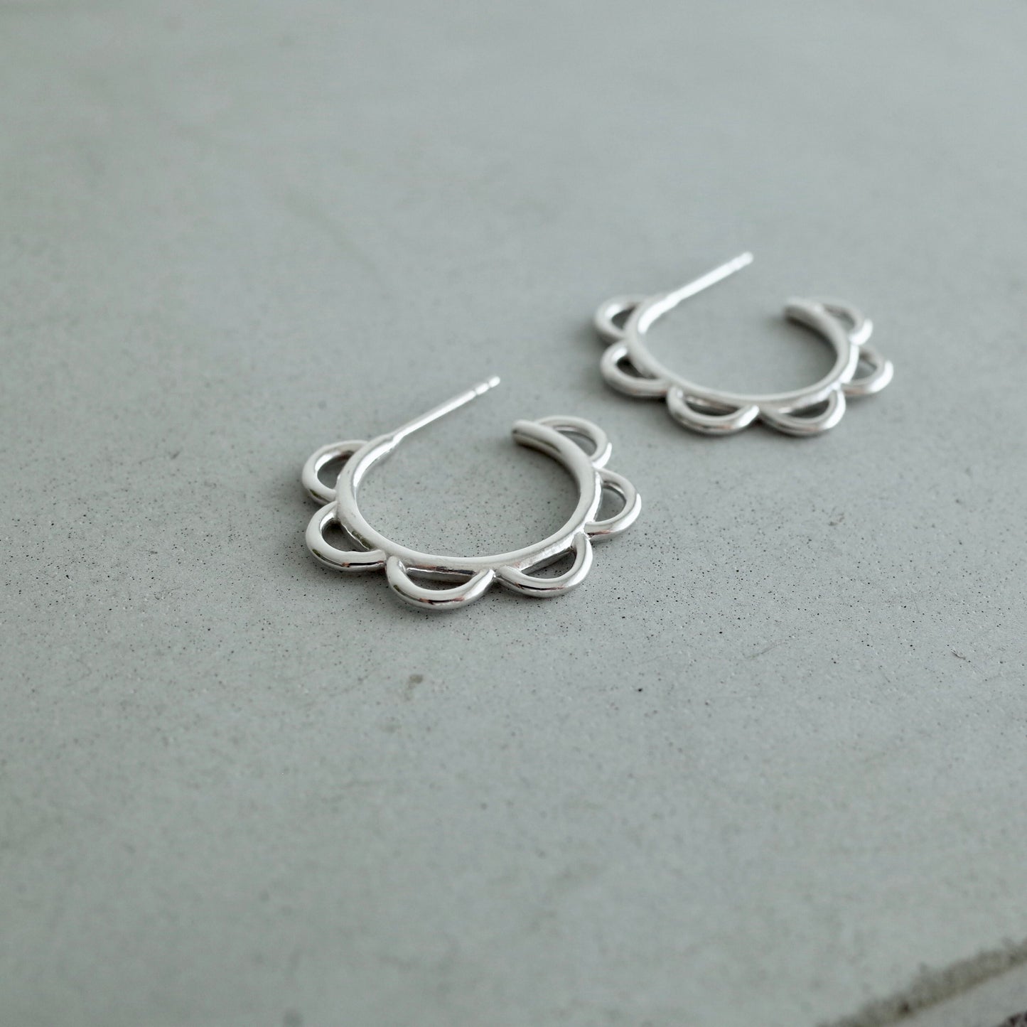Flower Hoop Pierce