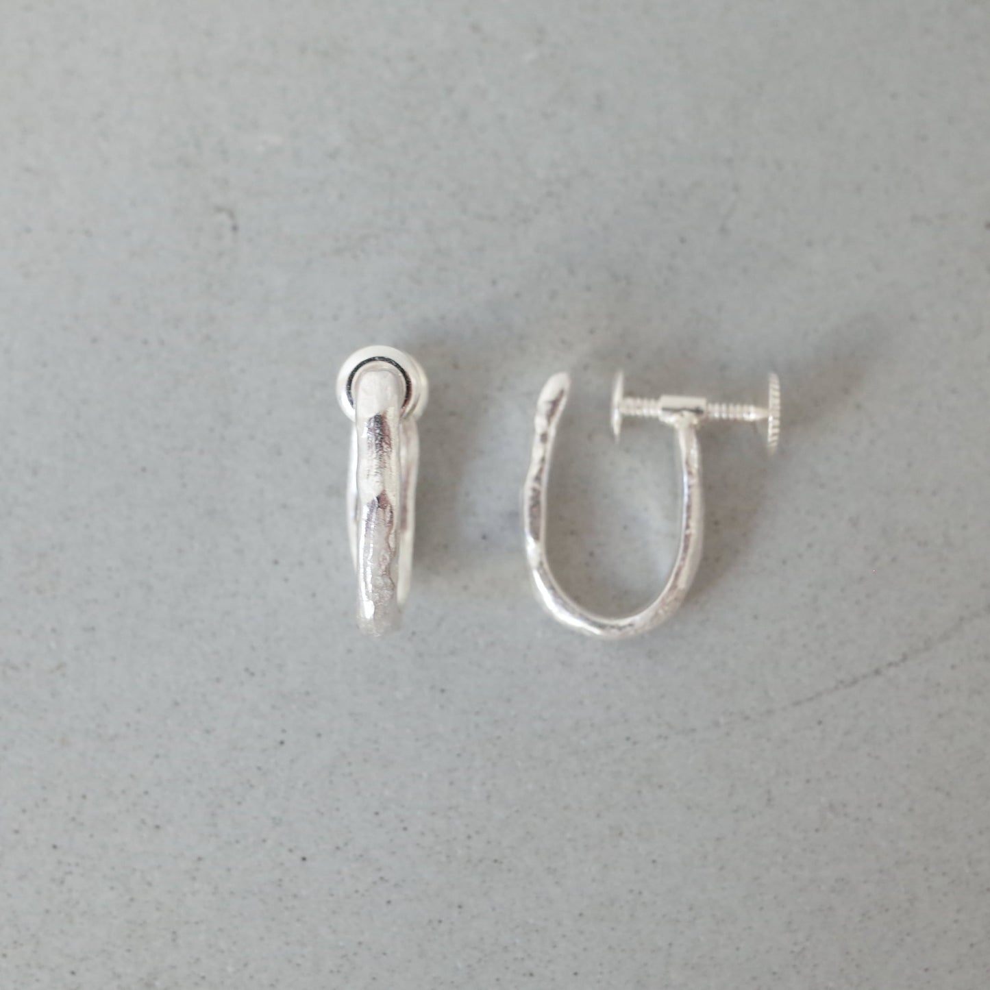 Rough Plate Earring