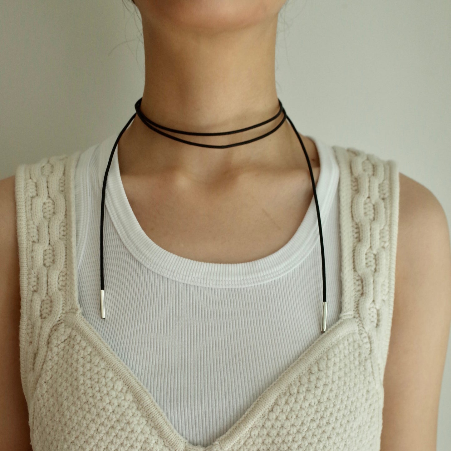 Knot Line Necklace