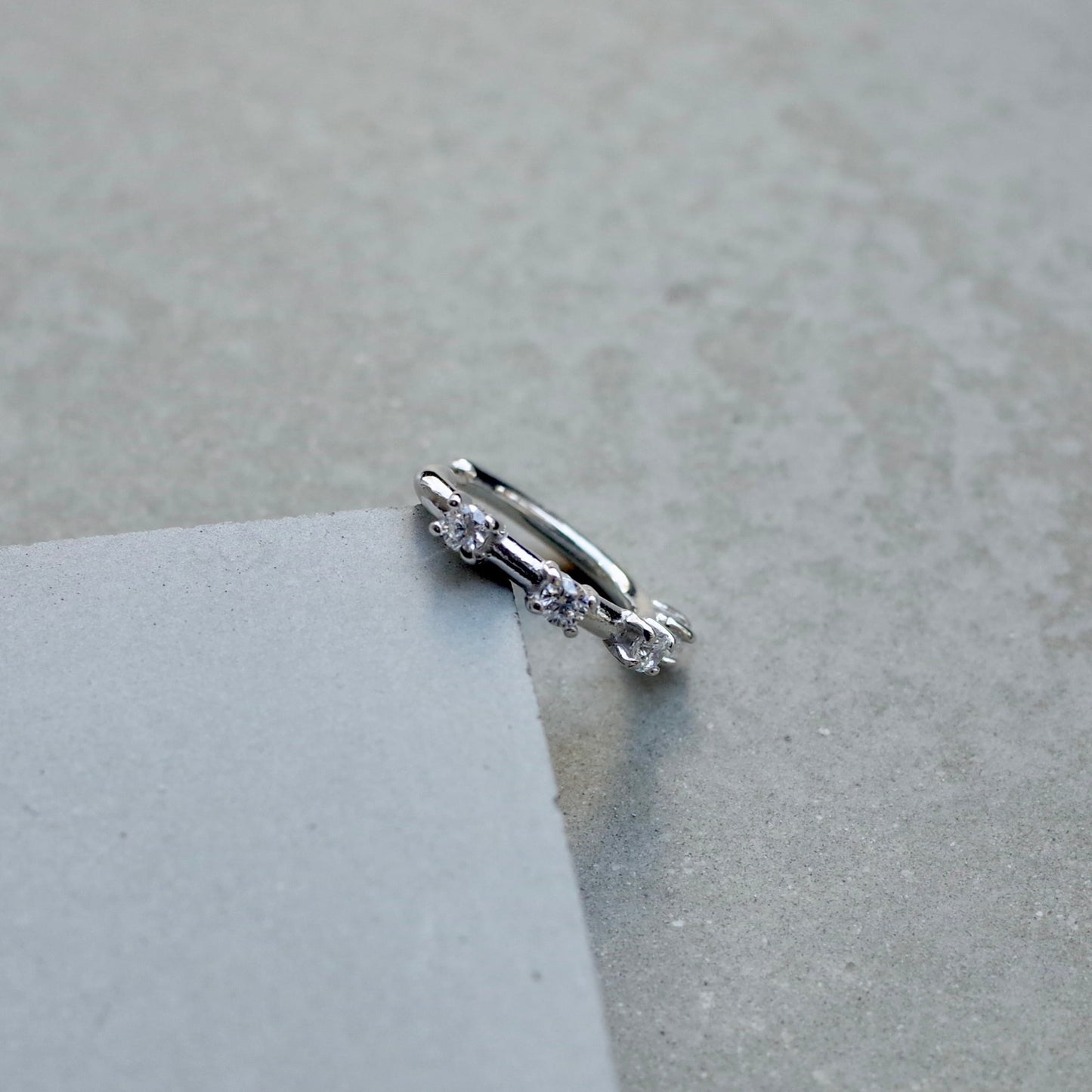 Quad Zirconia Ear Cuff