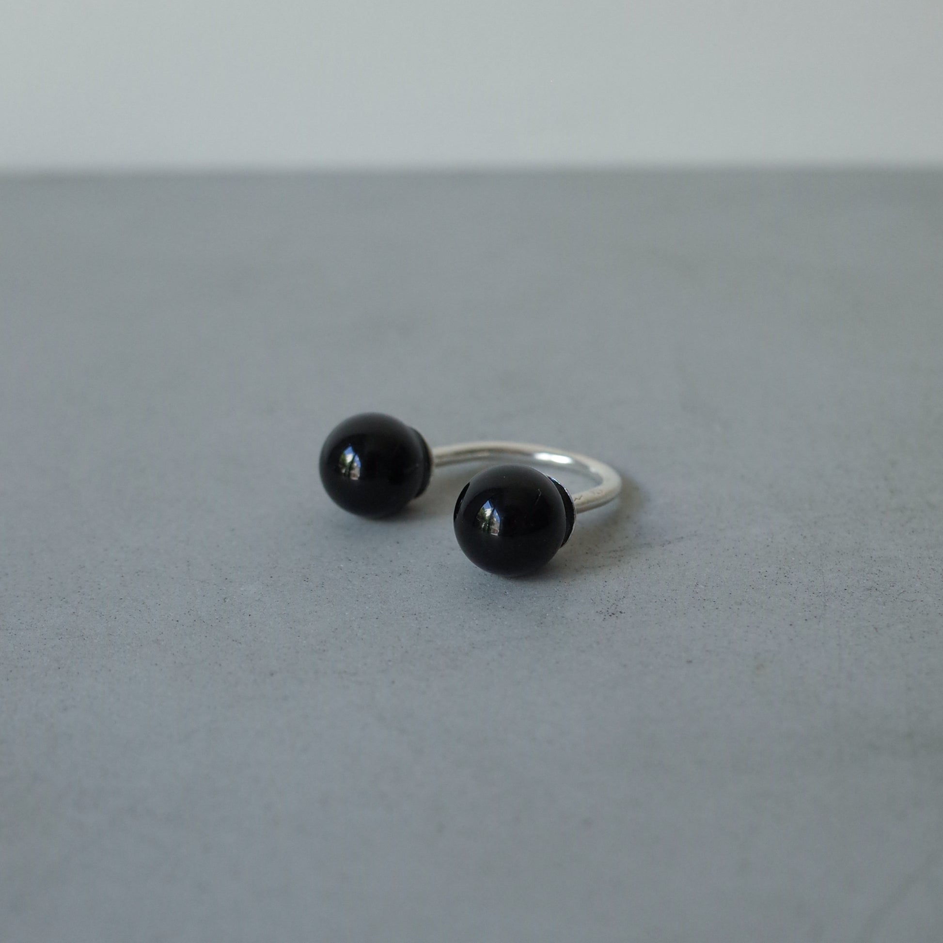 Onyx Open Ring