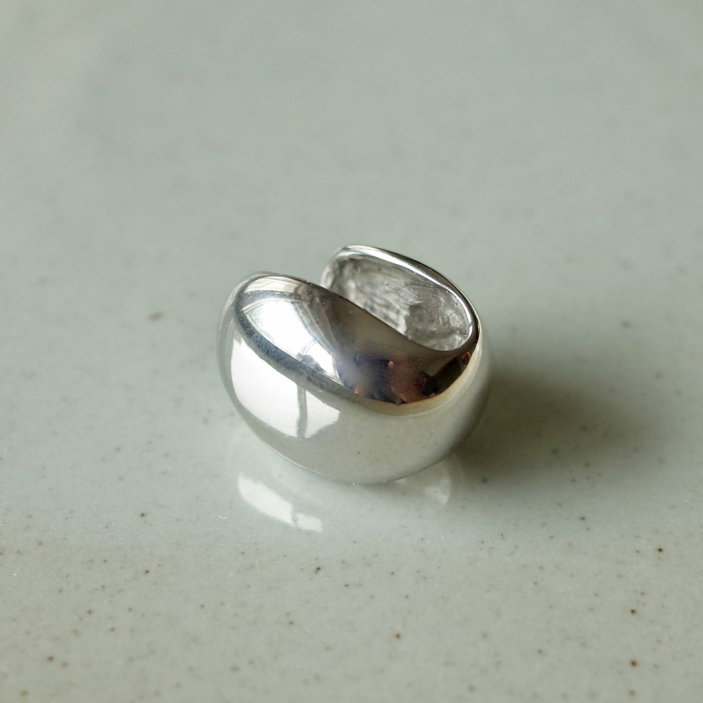 Large Round Shell Ear Cuff