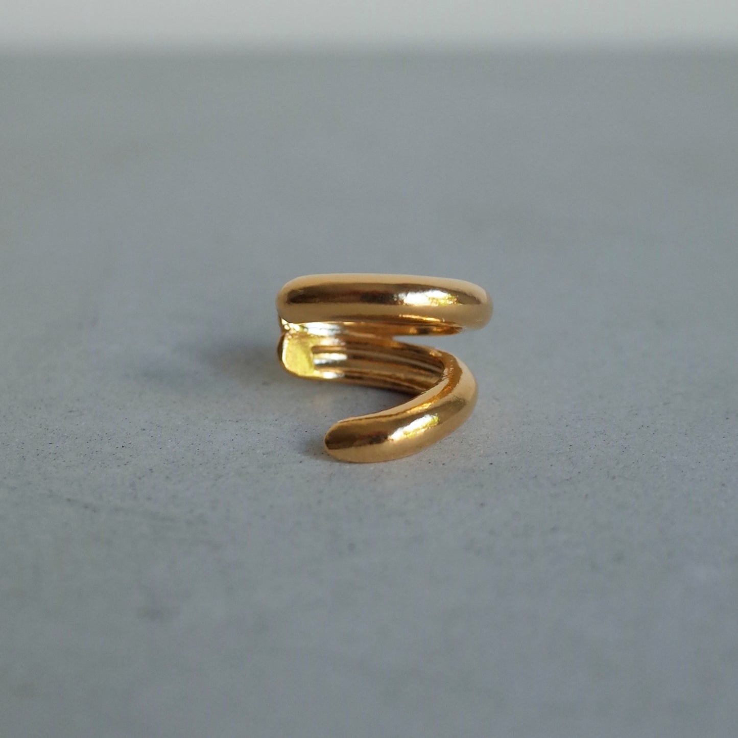 Twin Round Ear Cuff