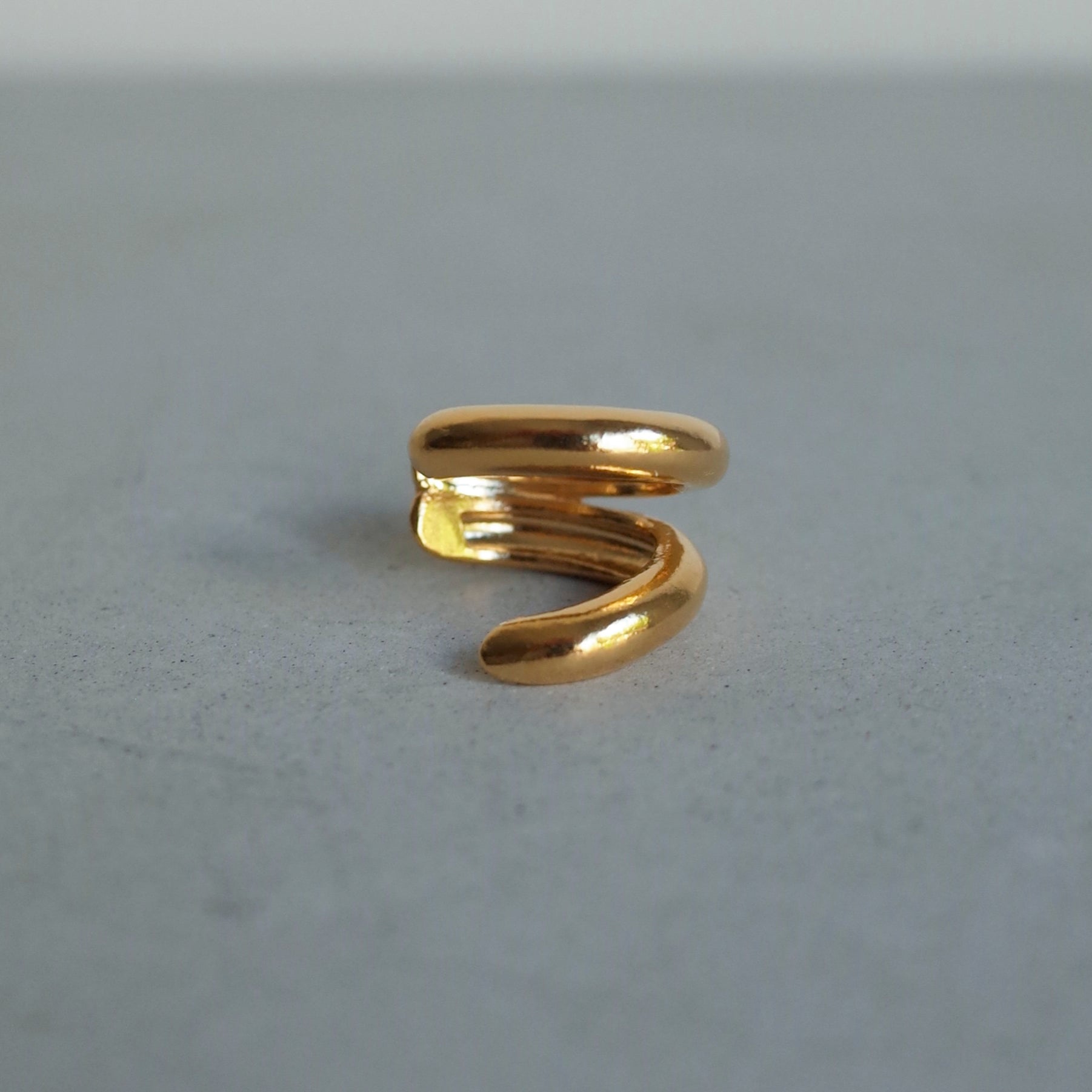 Twin Round Ear Cuff