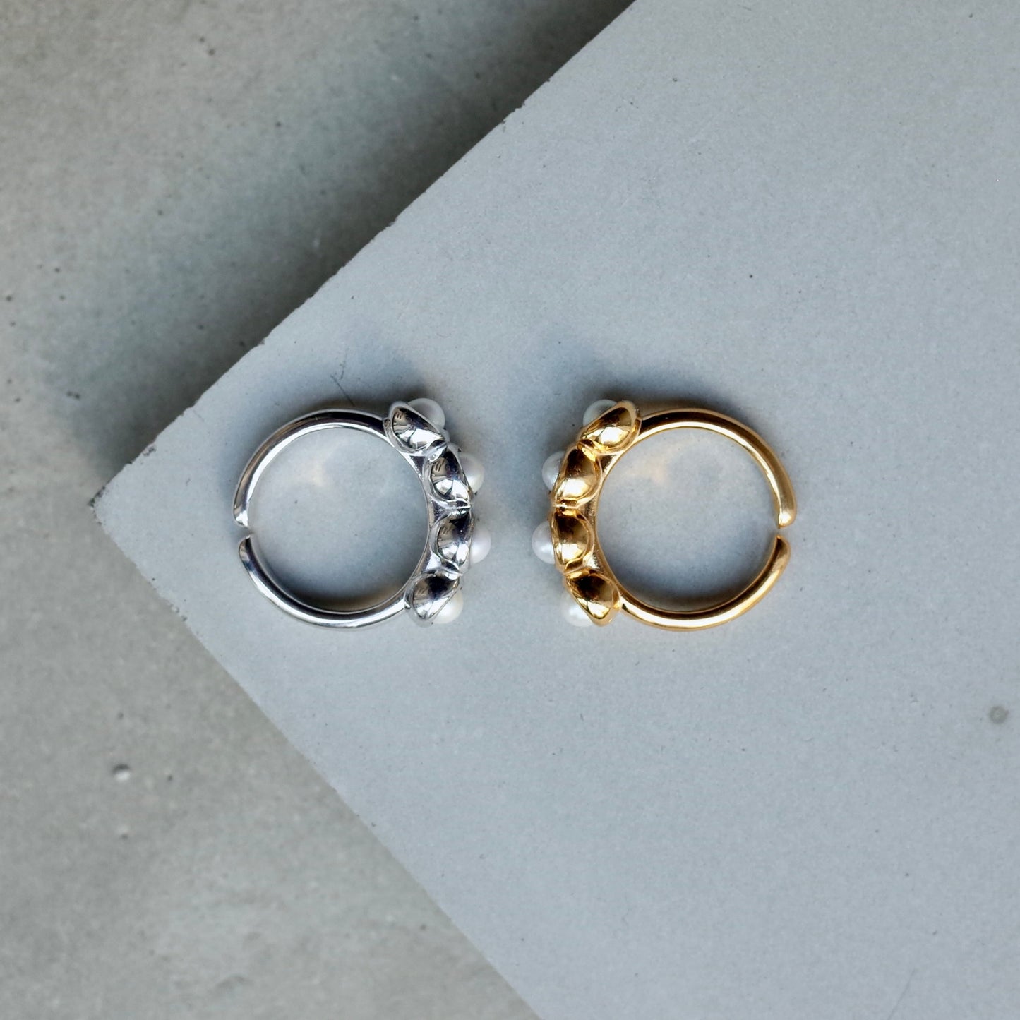 Telescope Pearl Ring