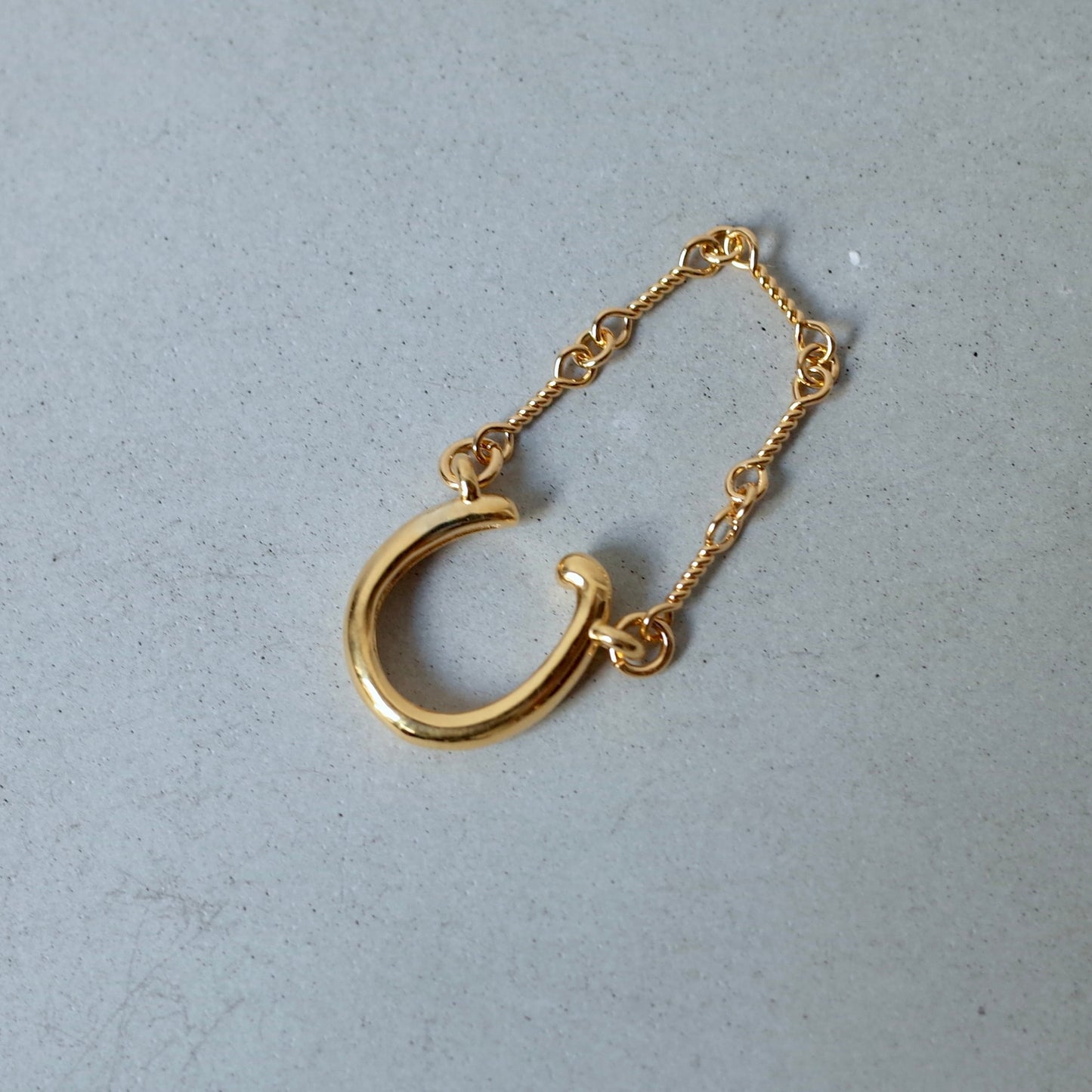 Flat AddChain Ear Cuff