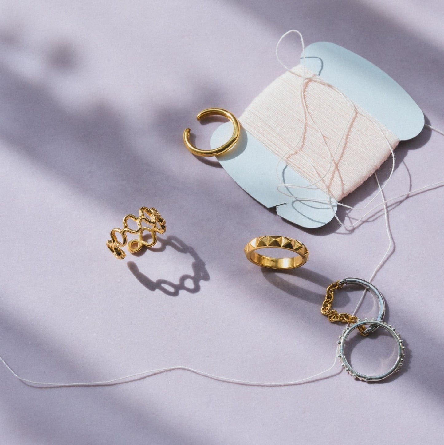 Wavy Pattern Ring