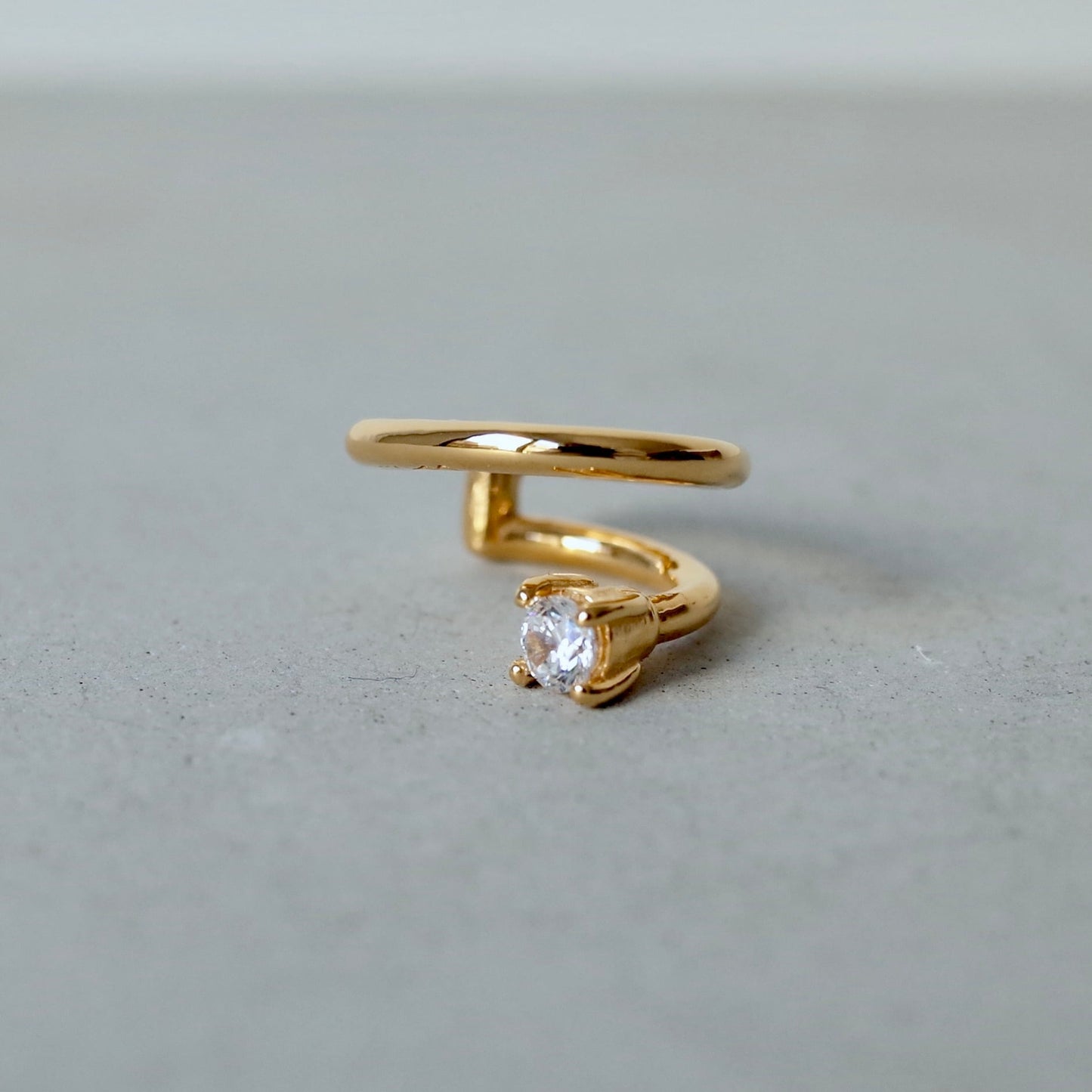 Earlobe Zirconia Ear Cuff