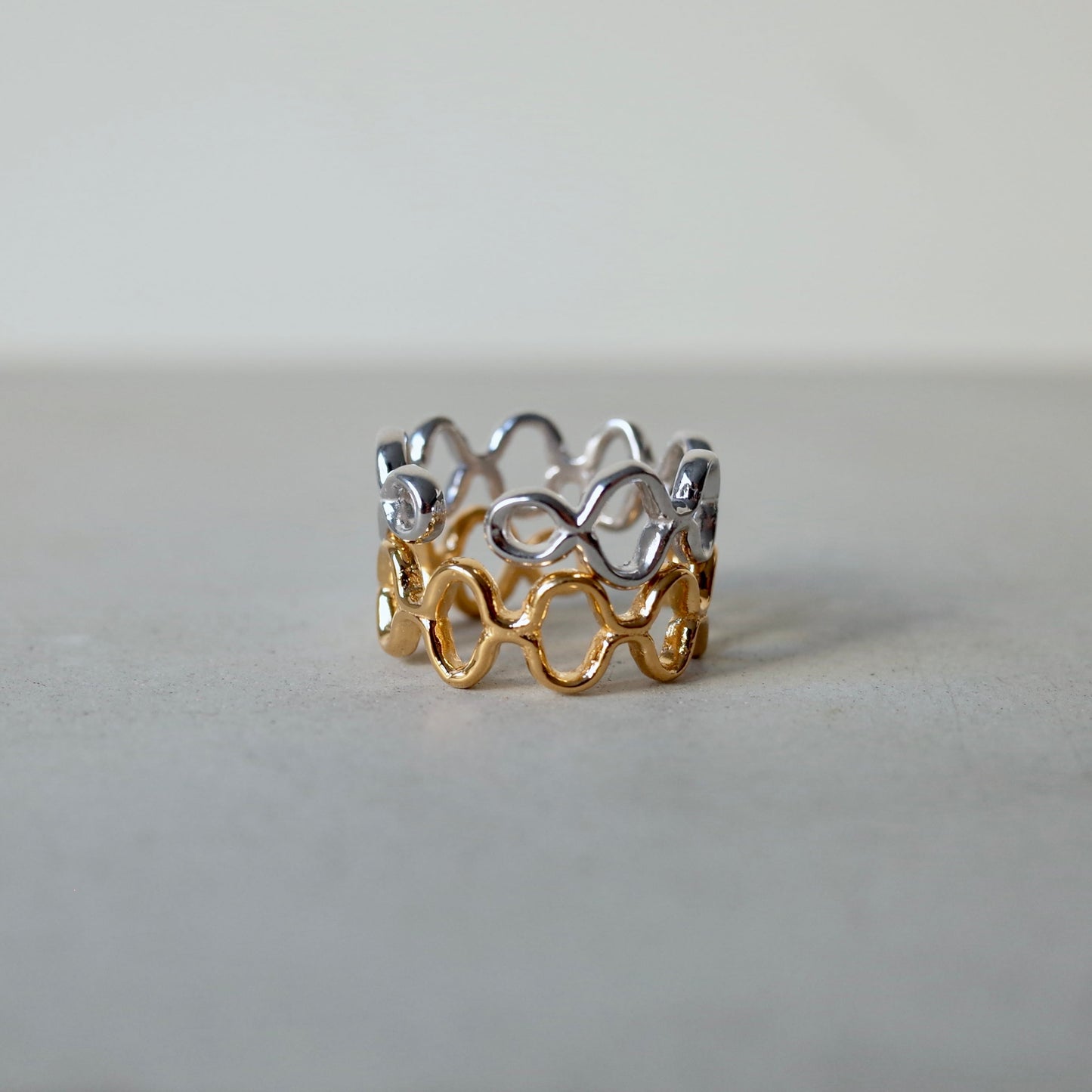 Wavy Pattern Ring