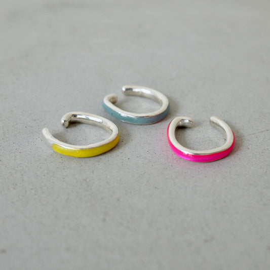 Color Resin Ear Cuff