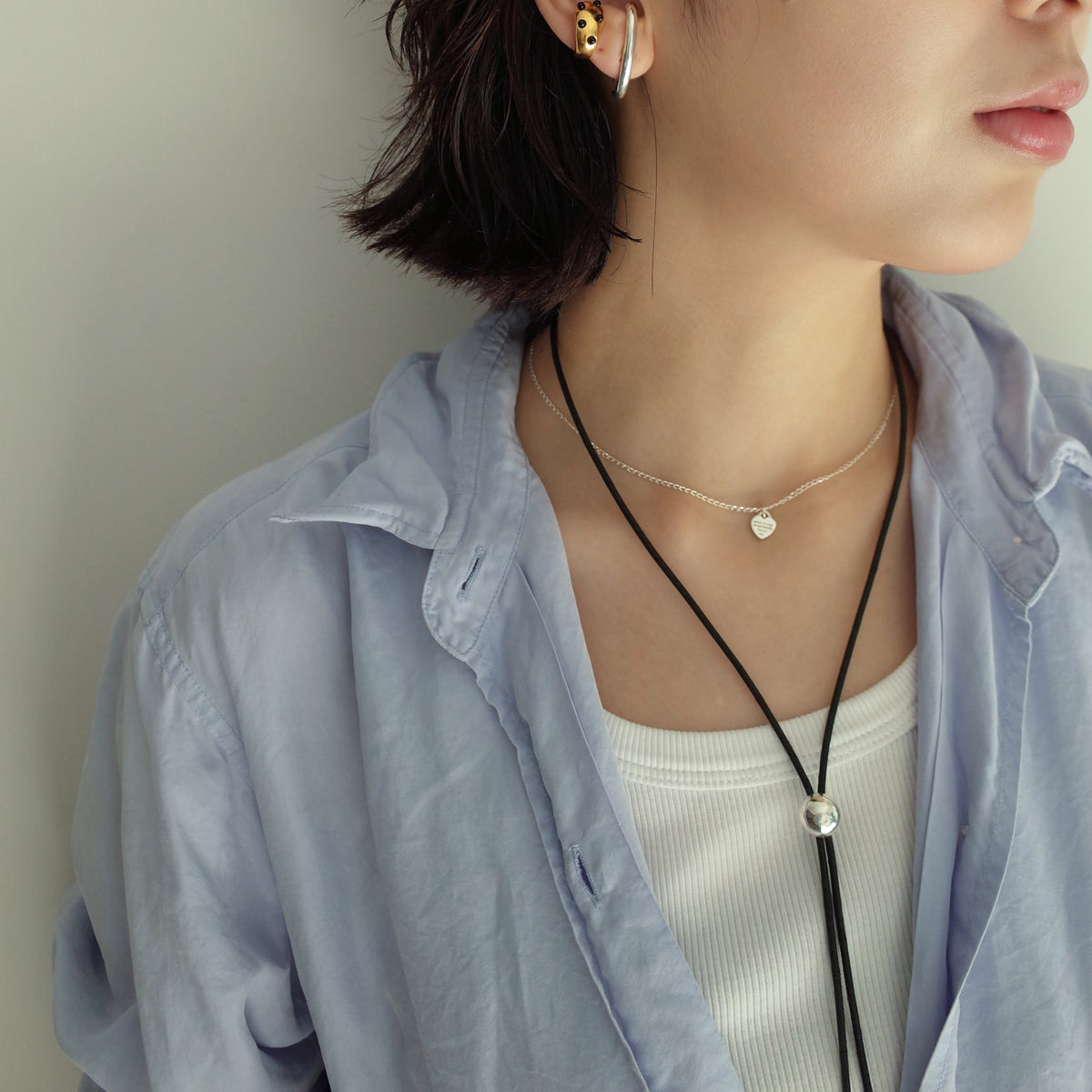 Heart Tag Necklace ネックレス - warmth