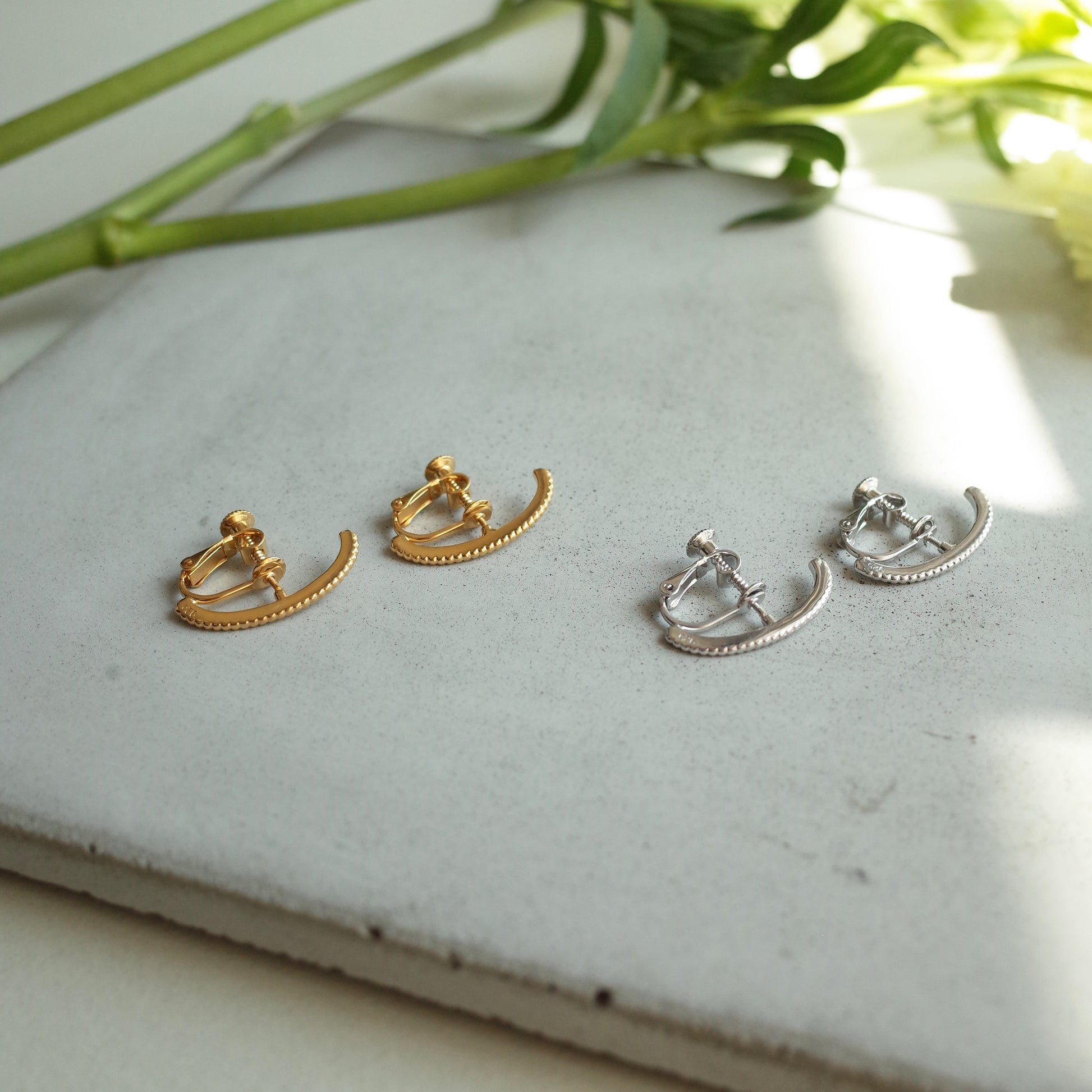 Milgrain Earring