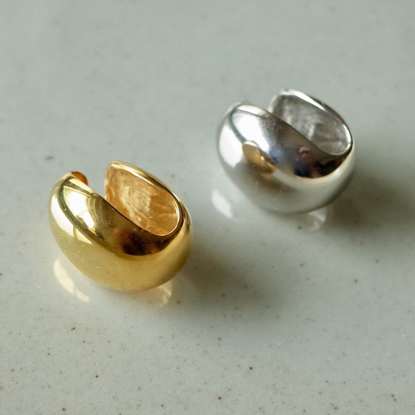 Large Round Shell Ear Cuff
