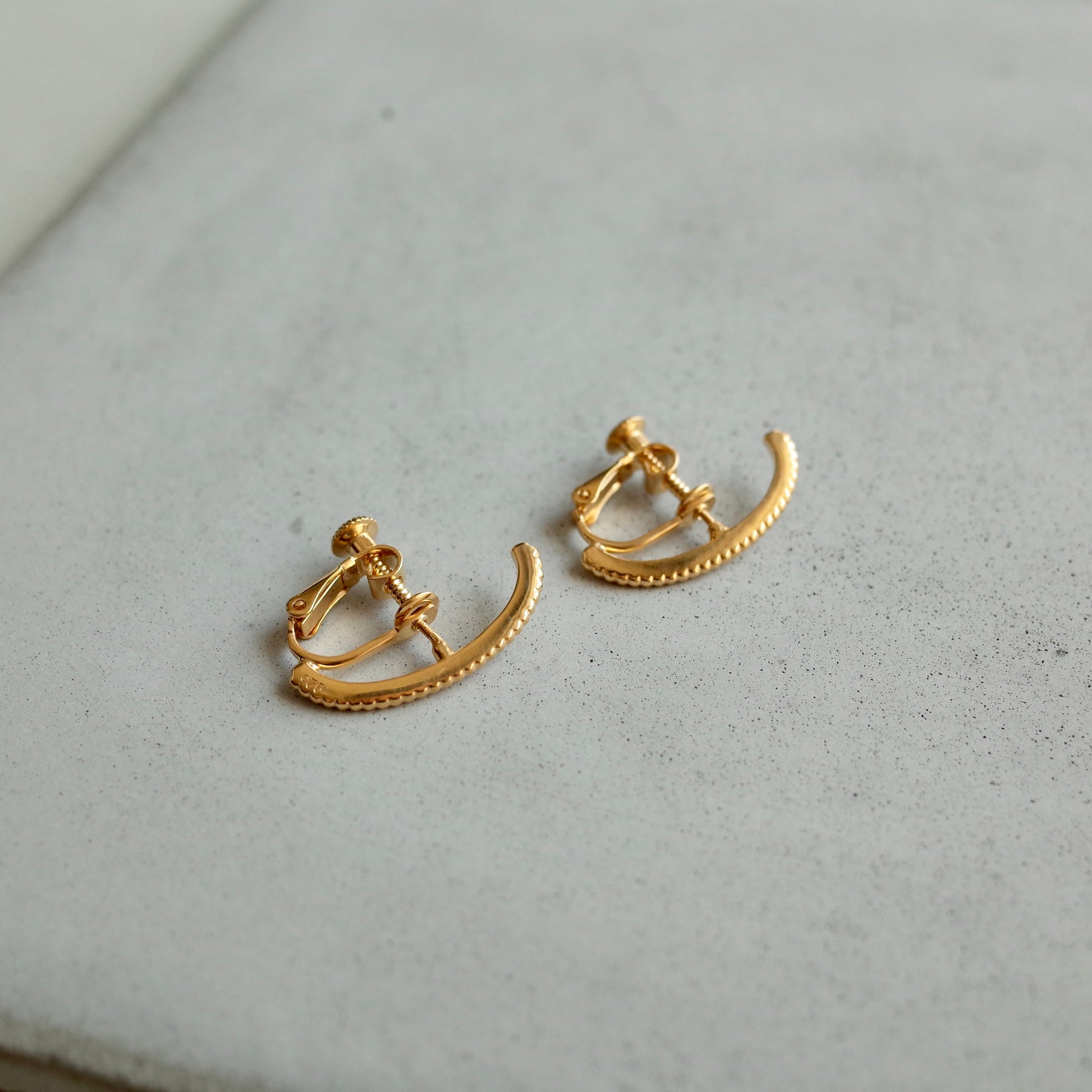 Milgrain Earring