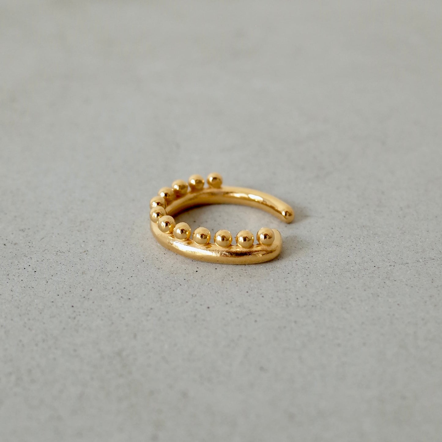 Orbit Ball Ear Cuff