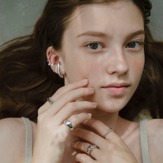 Caterpillar Earring