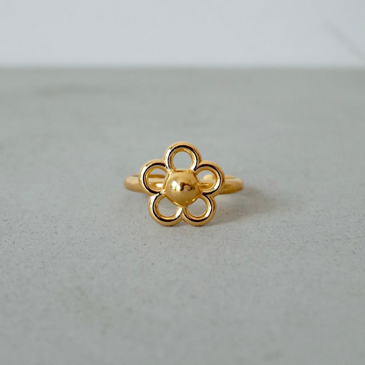 Openwork Flower Ring（ゴールド） リング - warmth