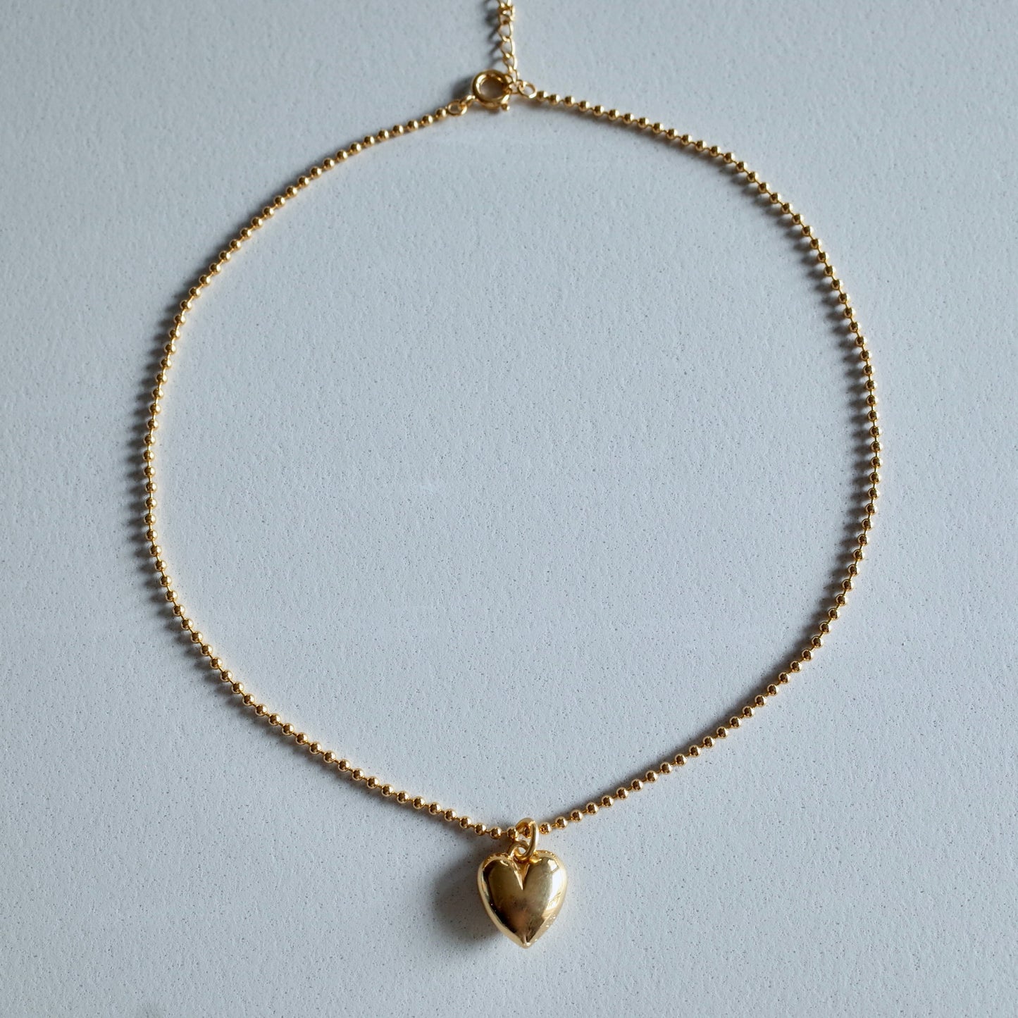 Round Heart Necklace