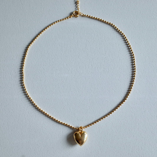 Round Heart Necklace