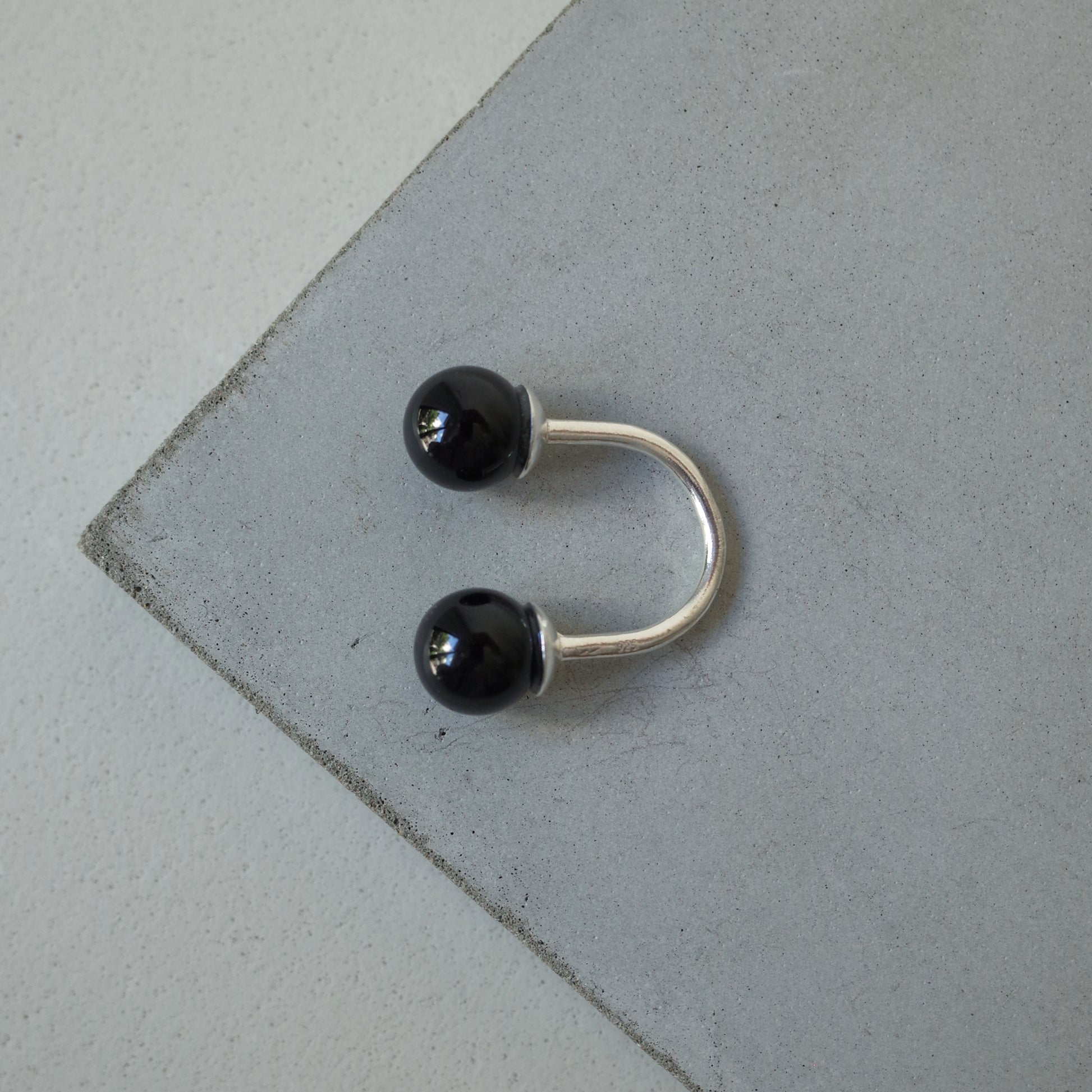 Onyx Open Ring