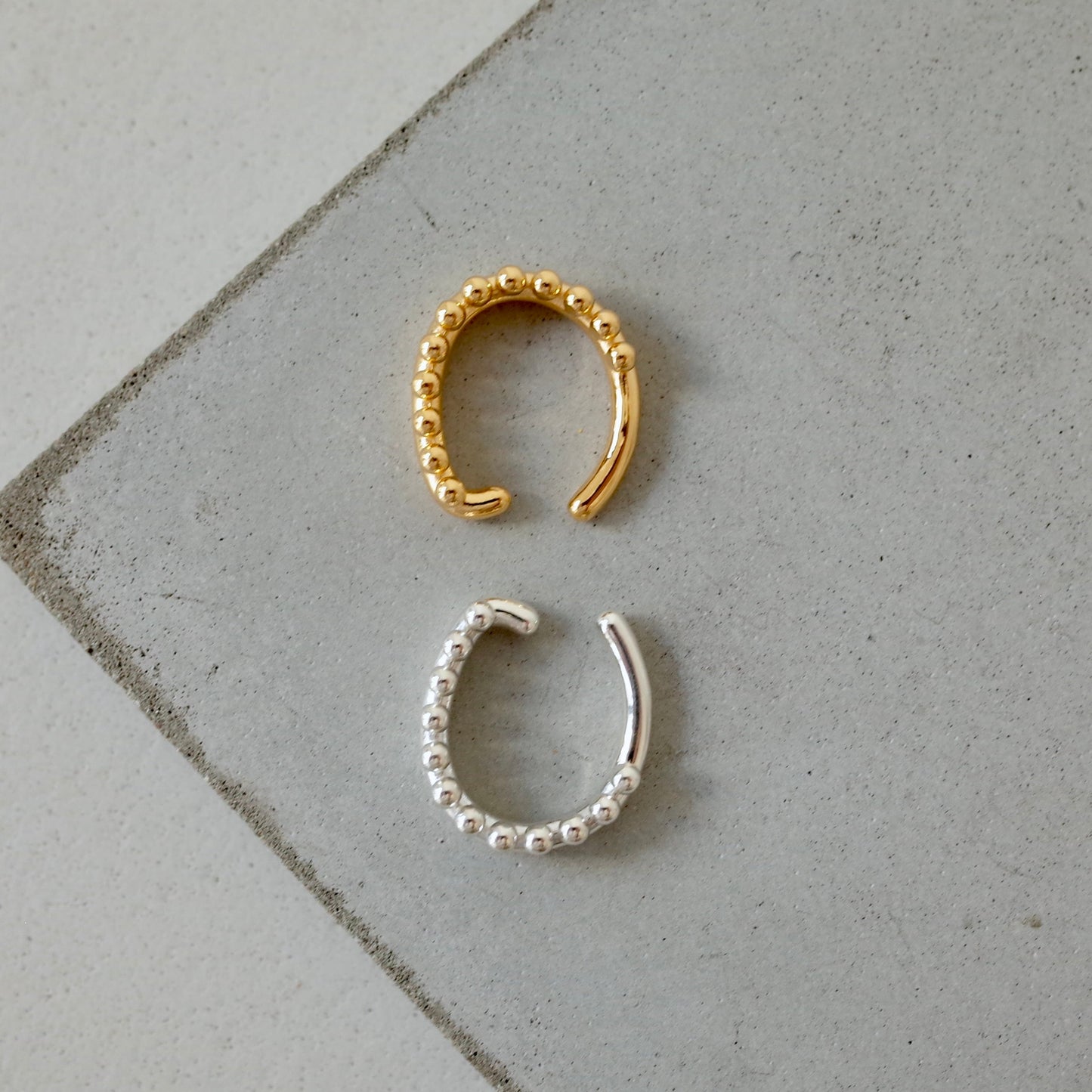Orbit Ball Ear Cuff