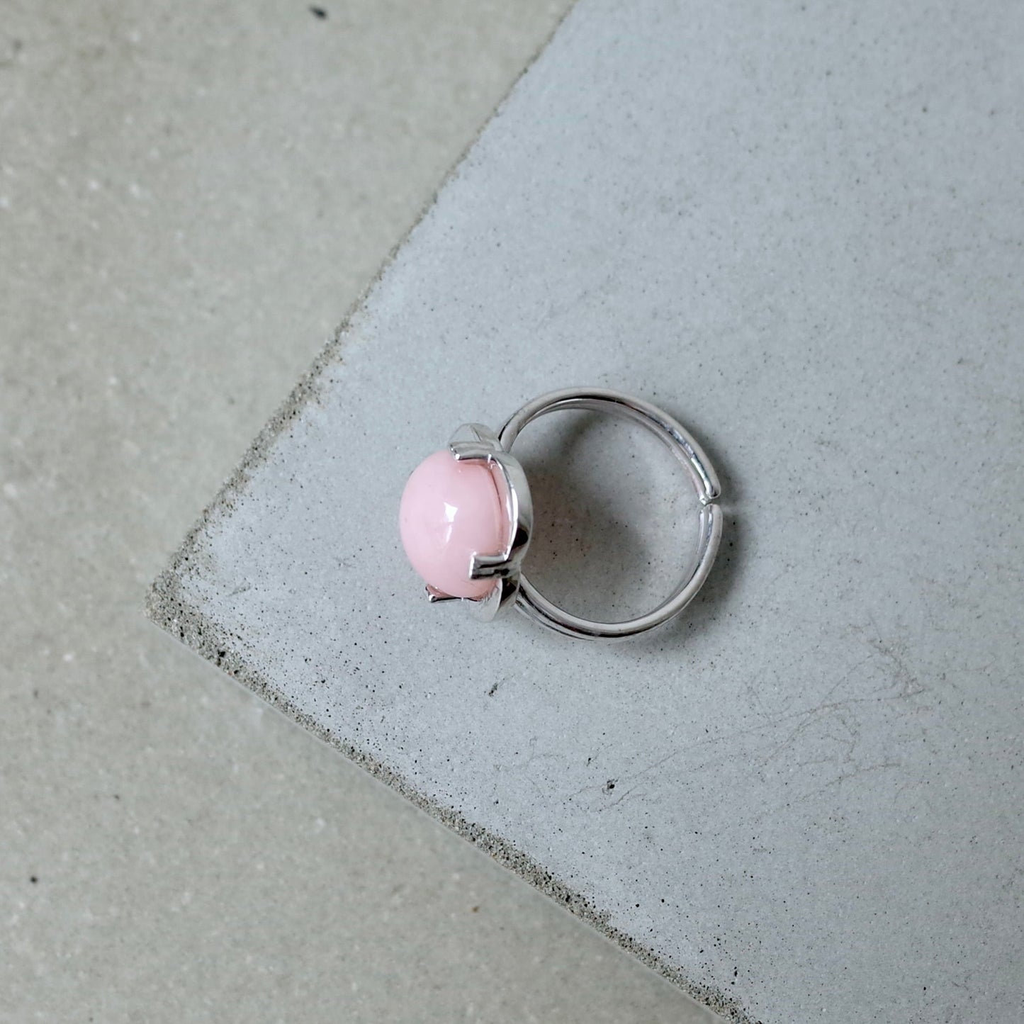 Flower Stone Ring