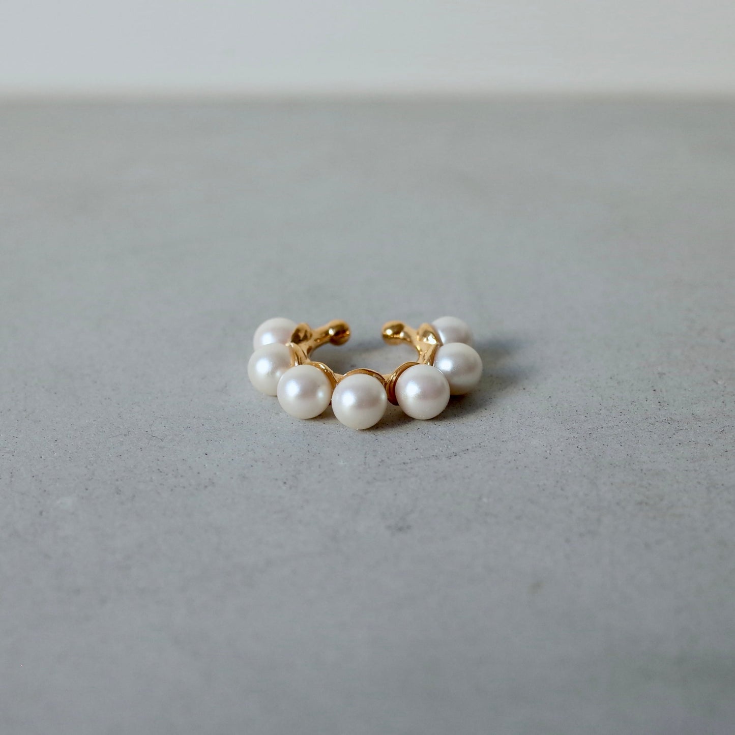 Seven Pearl Ear Cuff