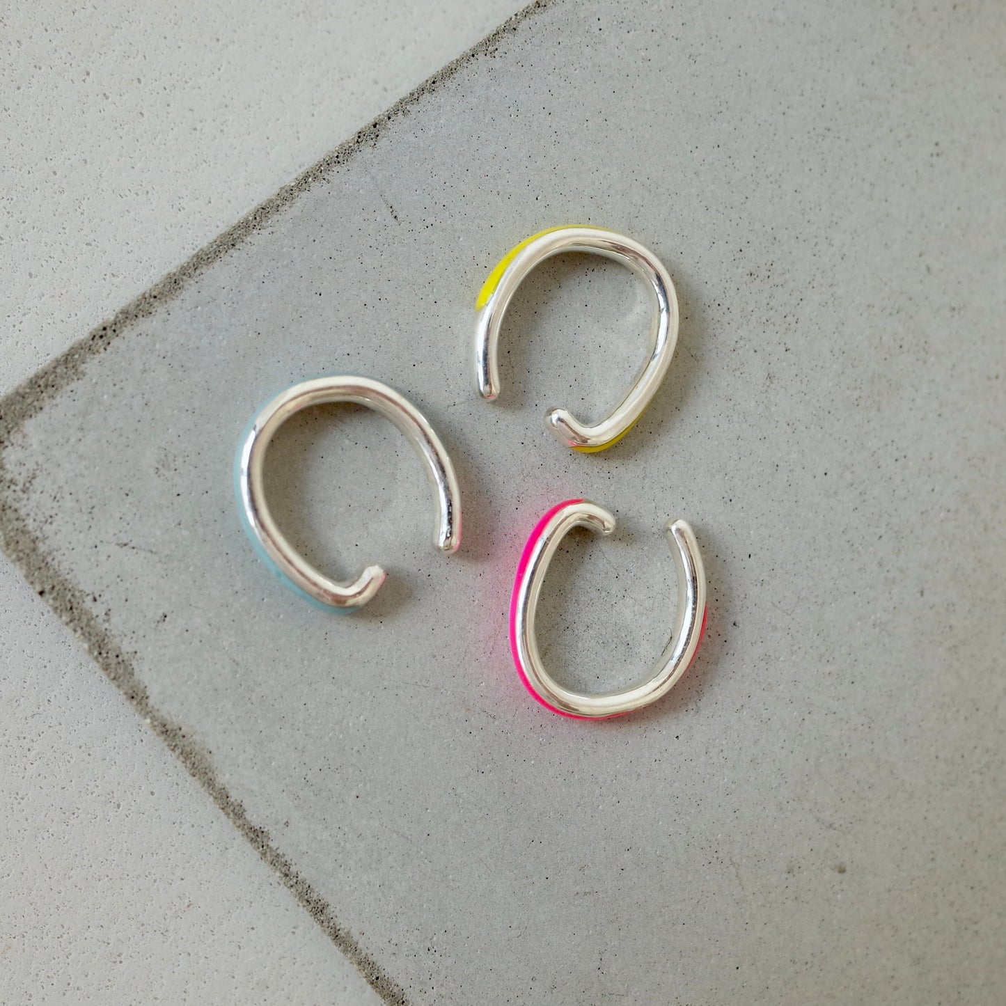 Color Resin Ear Cuff
