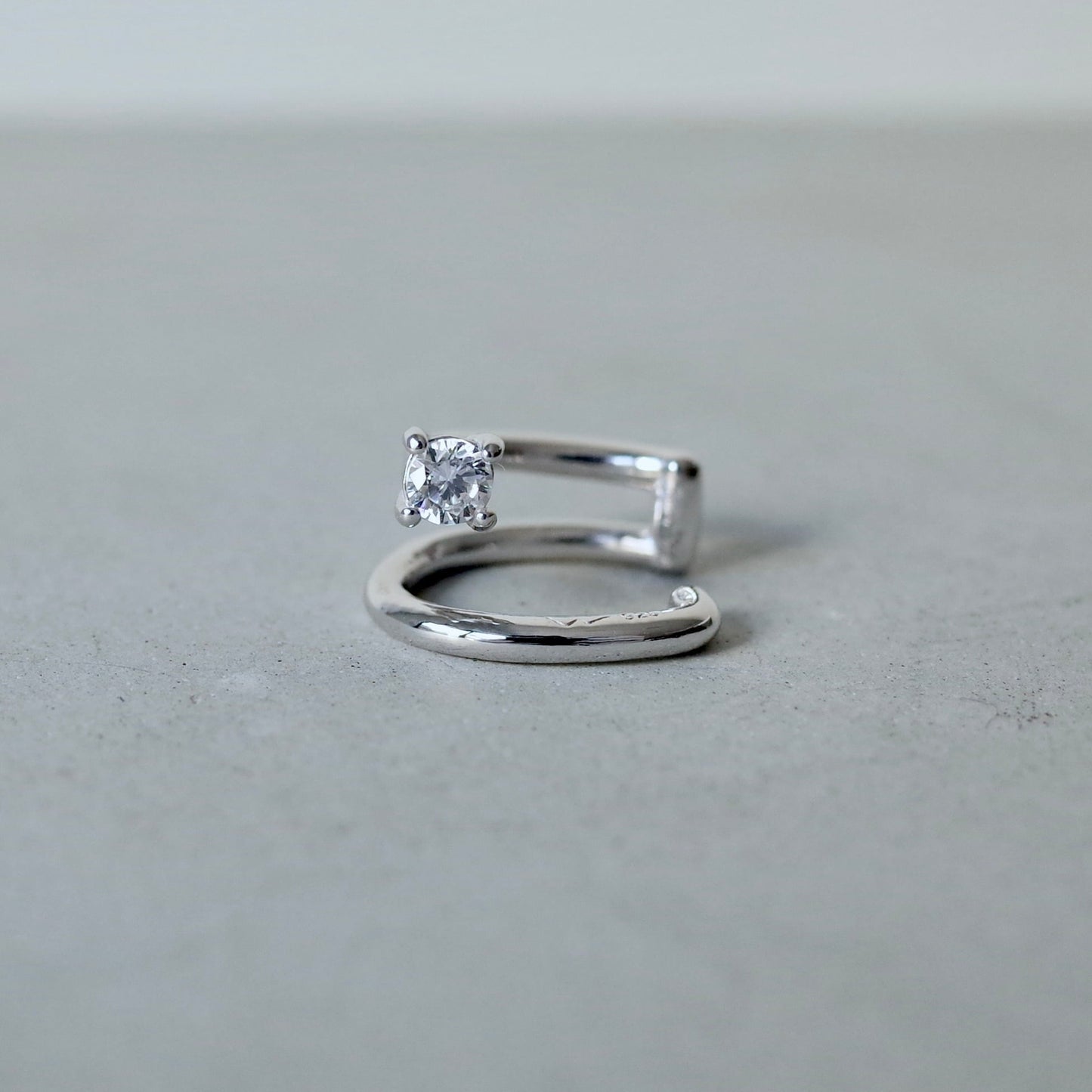 Earlobe Zirconia Ear Cuff