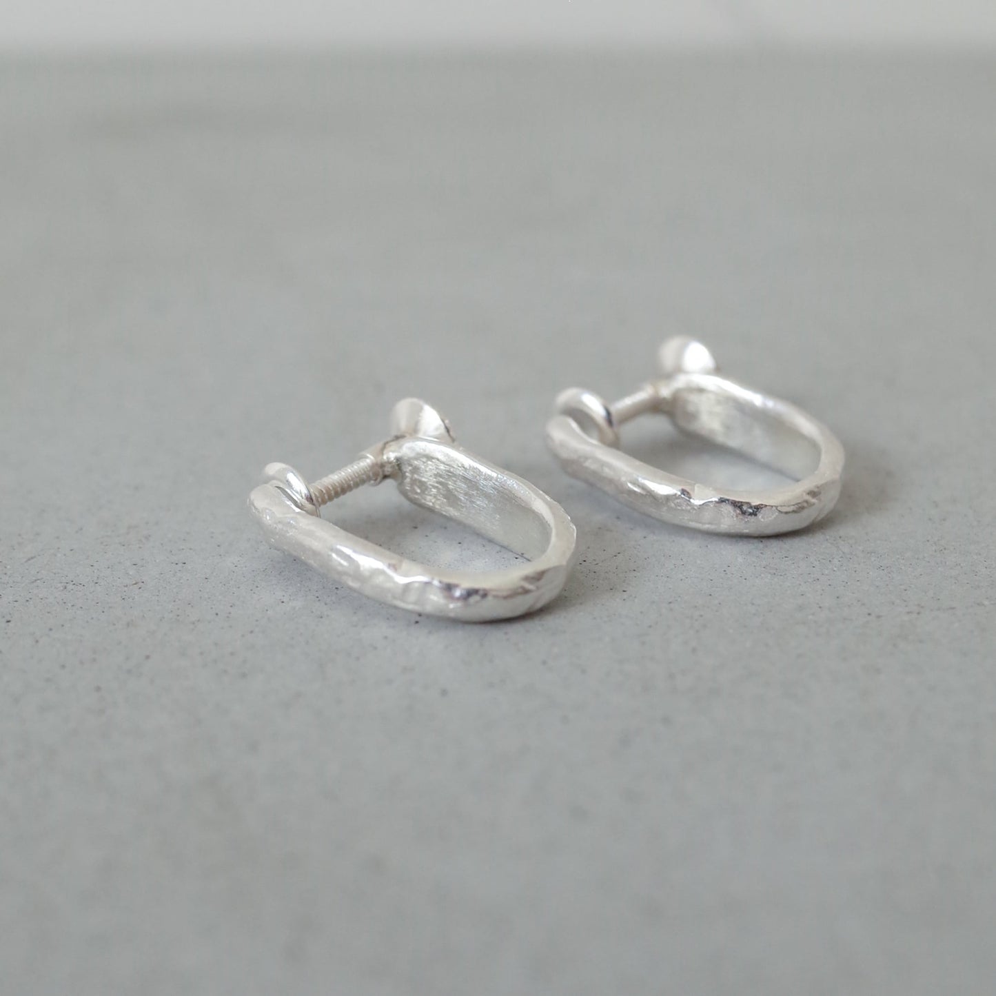 Rough Plate Earring