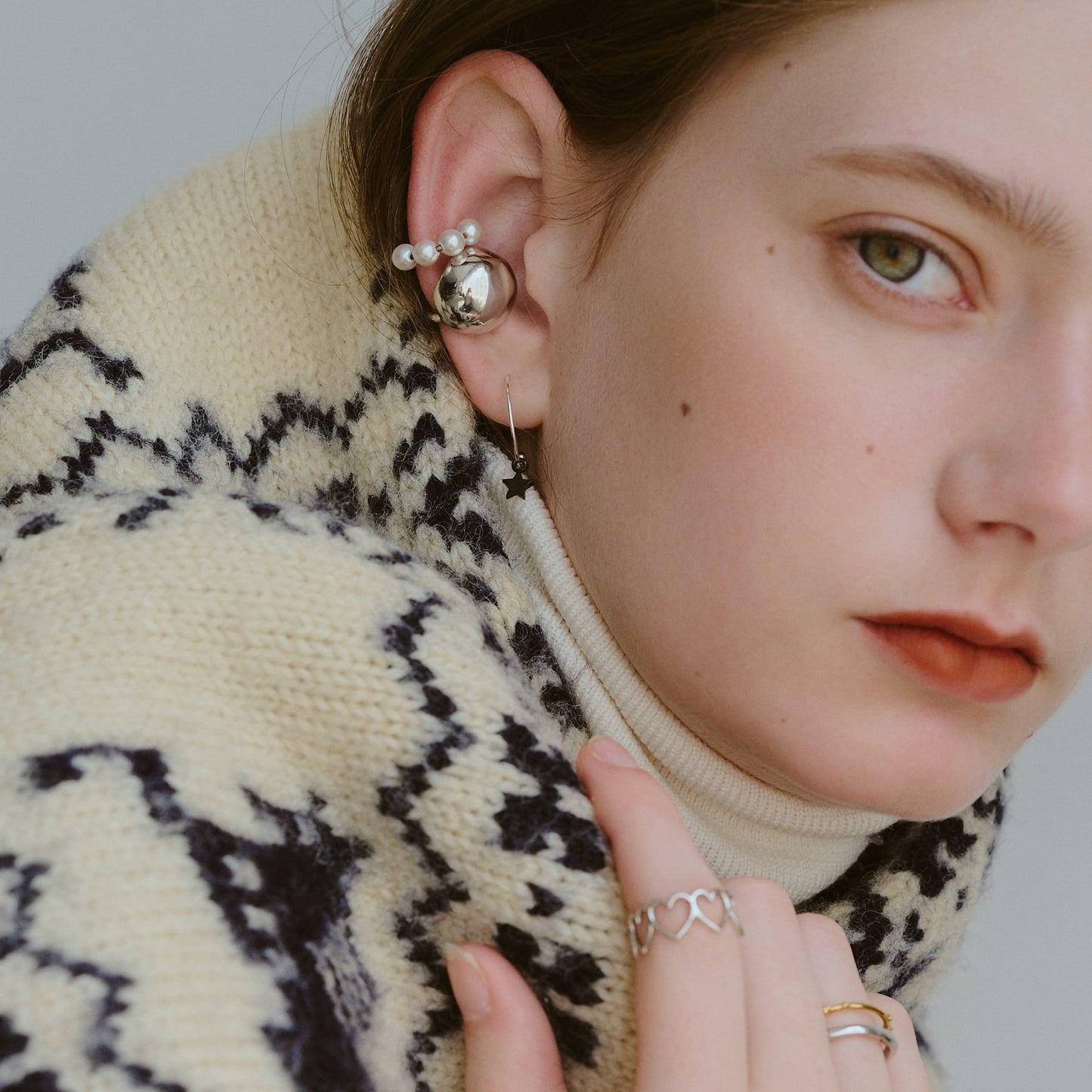 Star Hoop Pierce