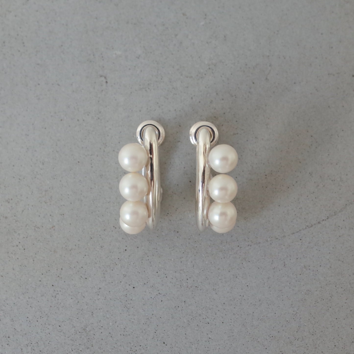 Quad Pearl Earring