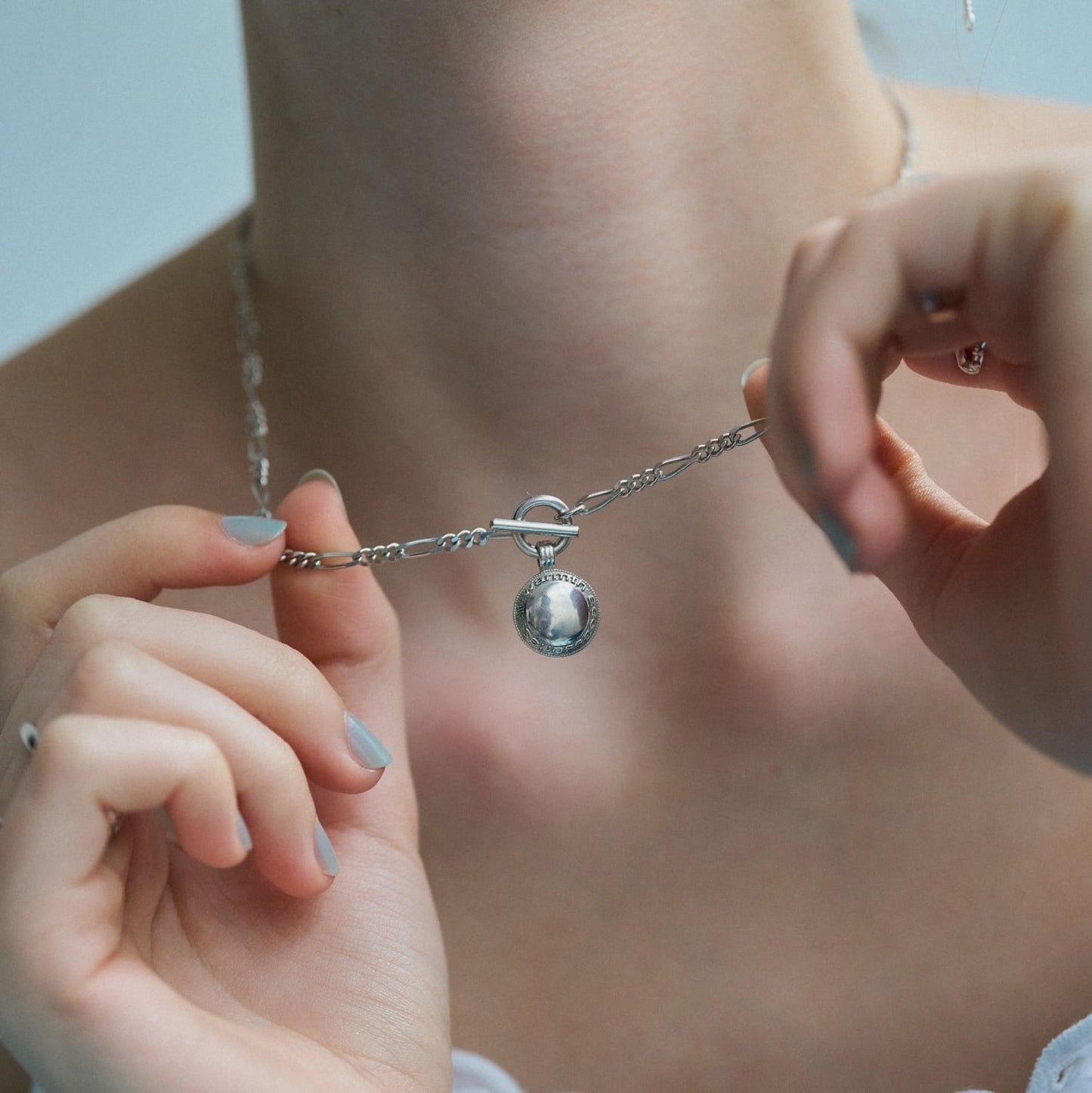 Coin Charm Necklace