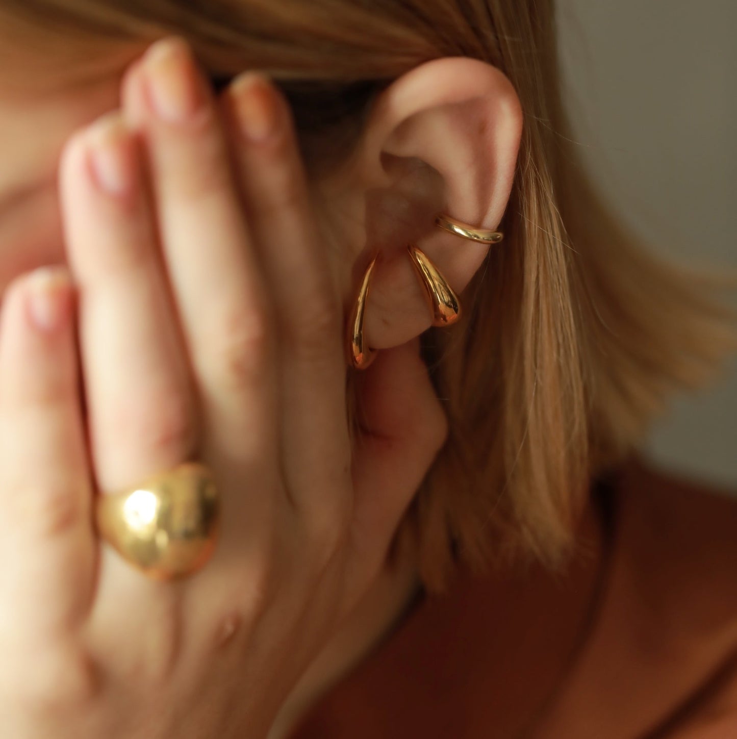 Horn Ear Cuff