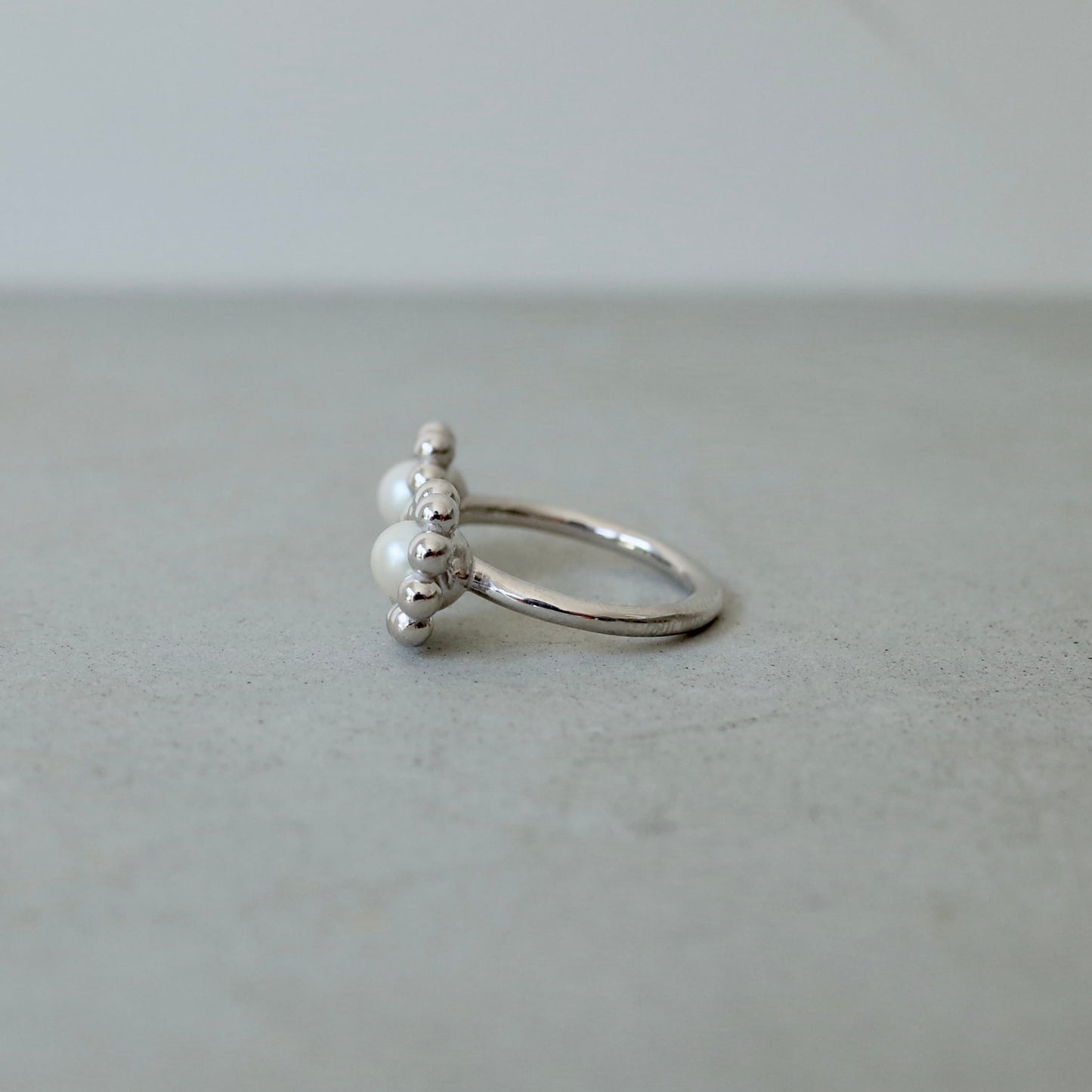 Flower Pearl Ring