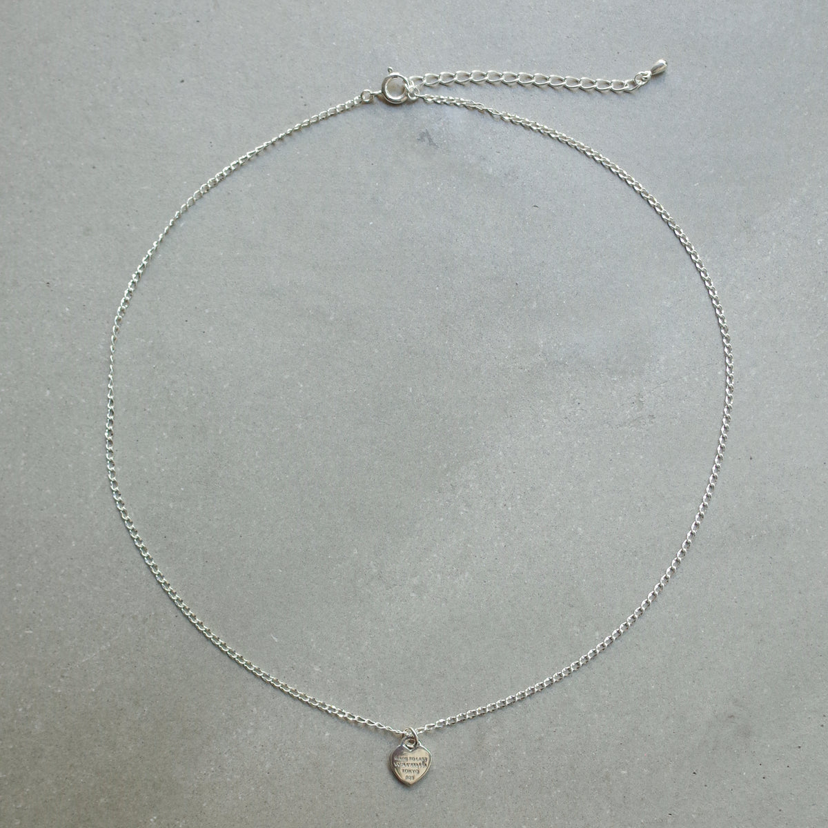 Heart Tag Necklace（シルバー） ネックレス - warmth