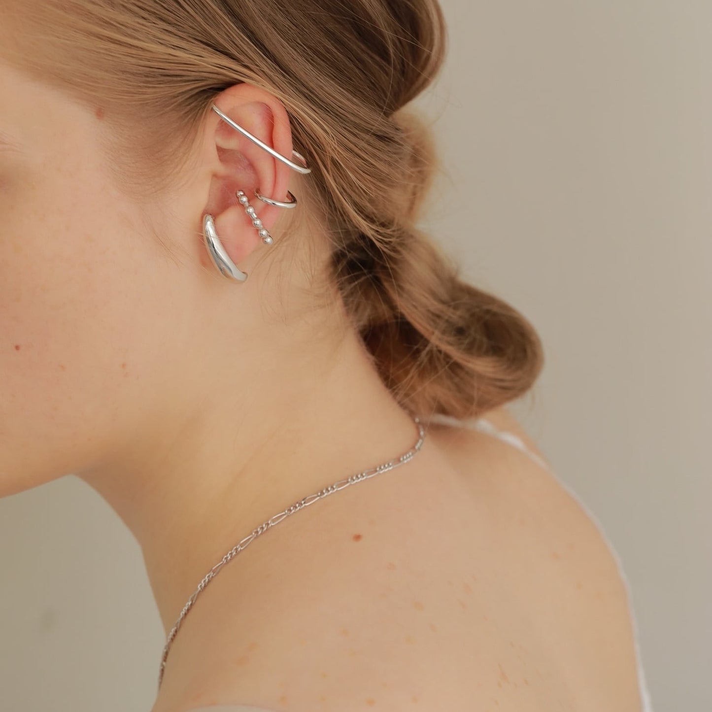 Eight Ball Ear Cuff